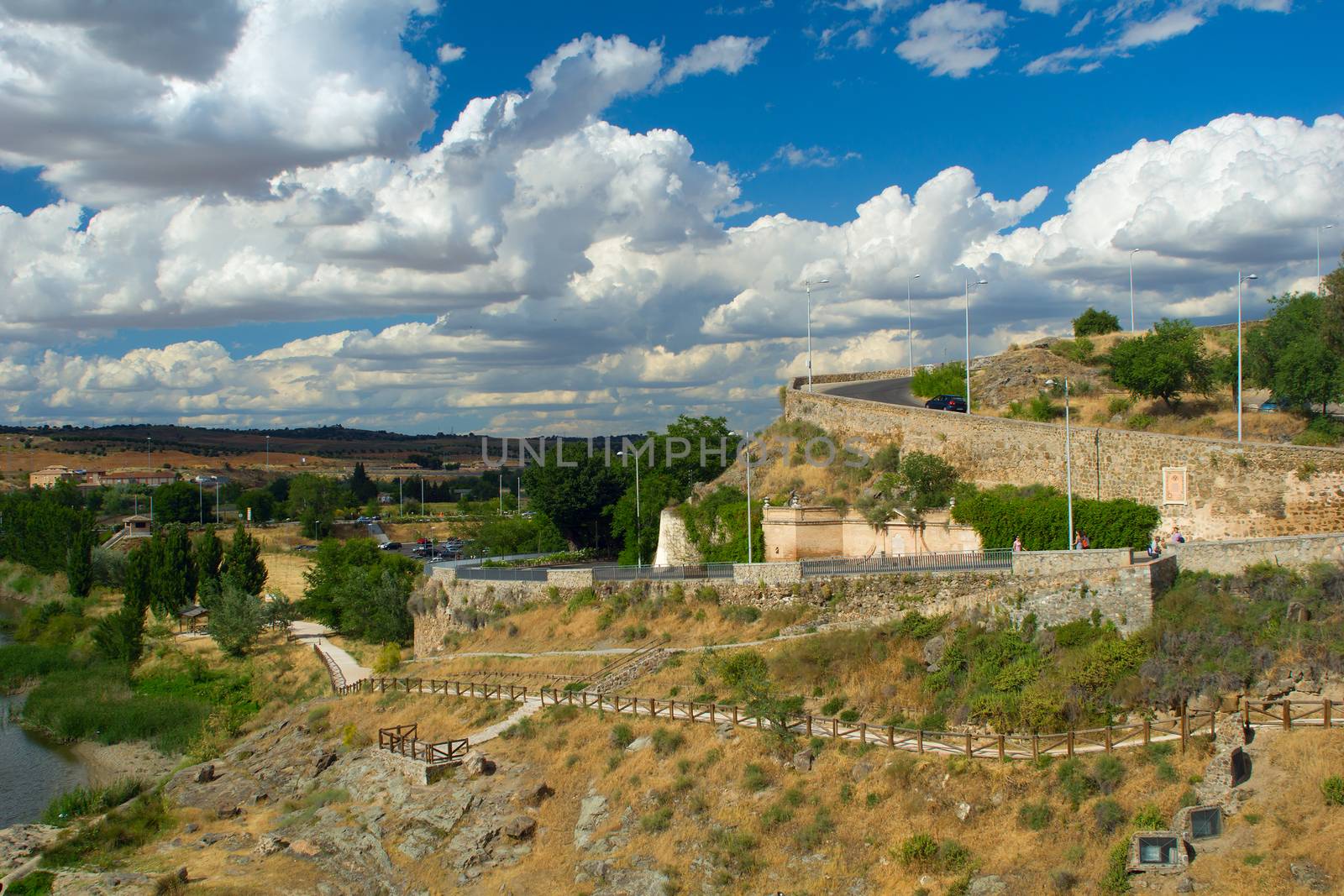 The road in the Spanish city Toledo by BIG_TAU