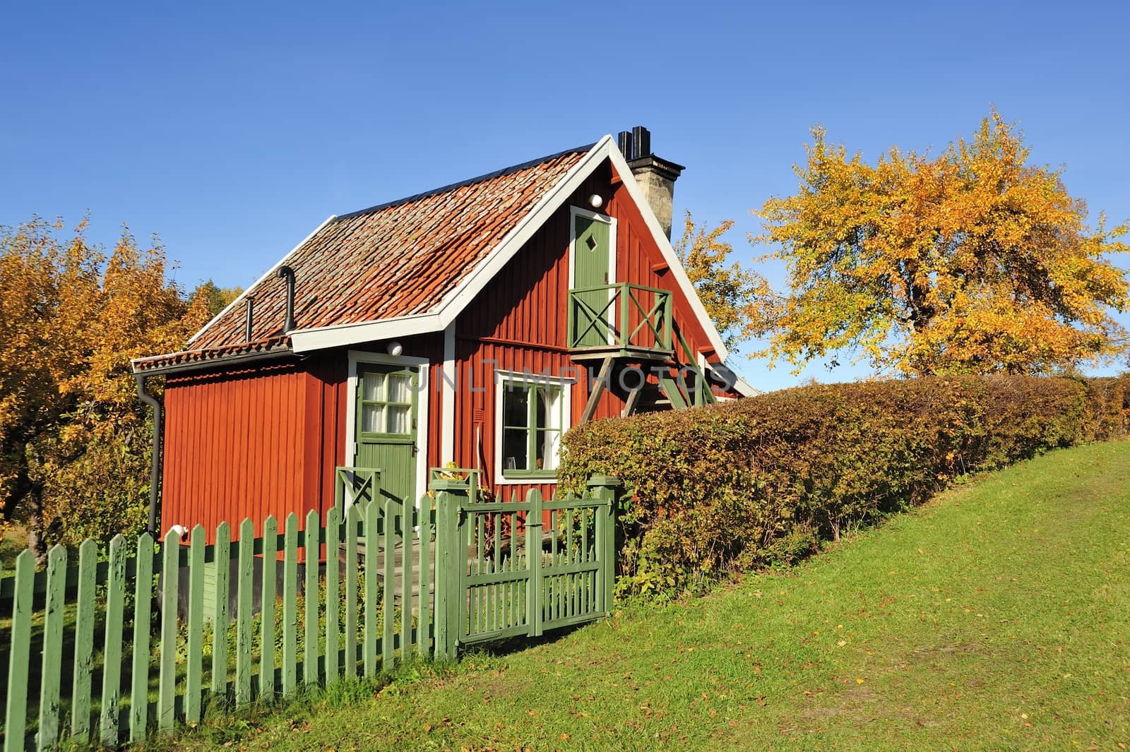 Old traditional cottage from Sweden