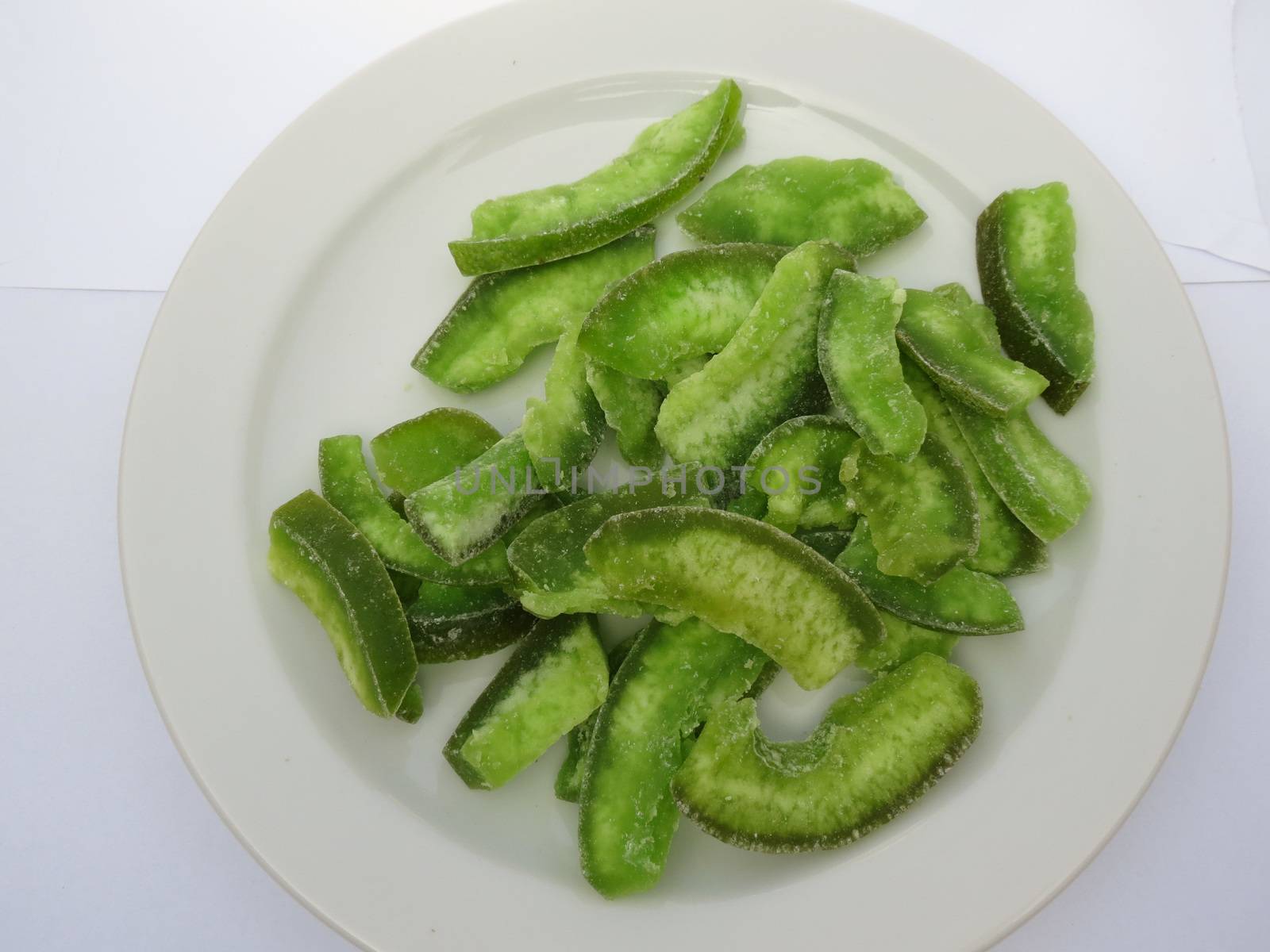 candied pomelo fruit slices by paolo77