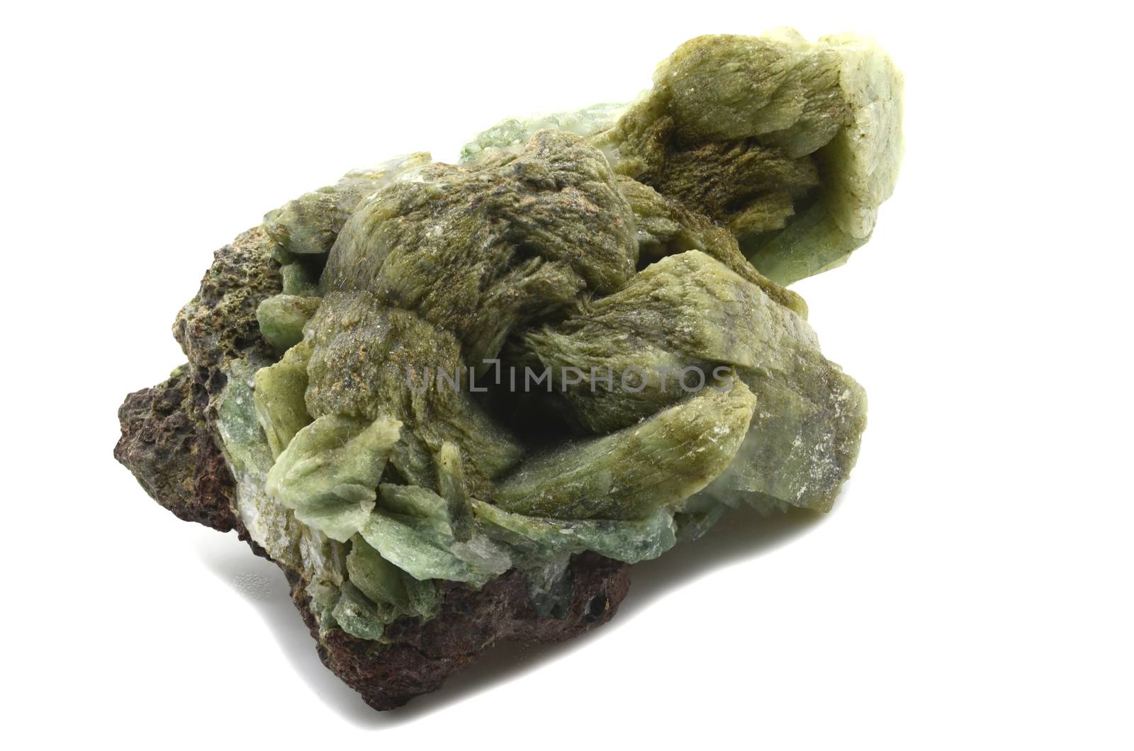Green Zeolite a beautiful nature specimen by stellar