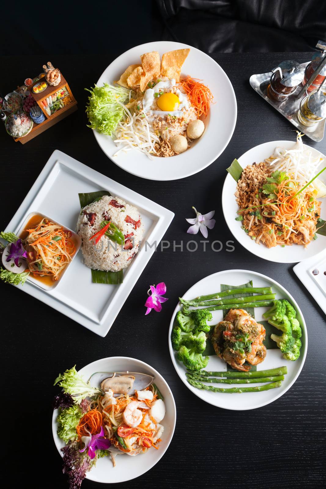 Authentic Thai Dishes by graficallyminded