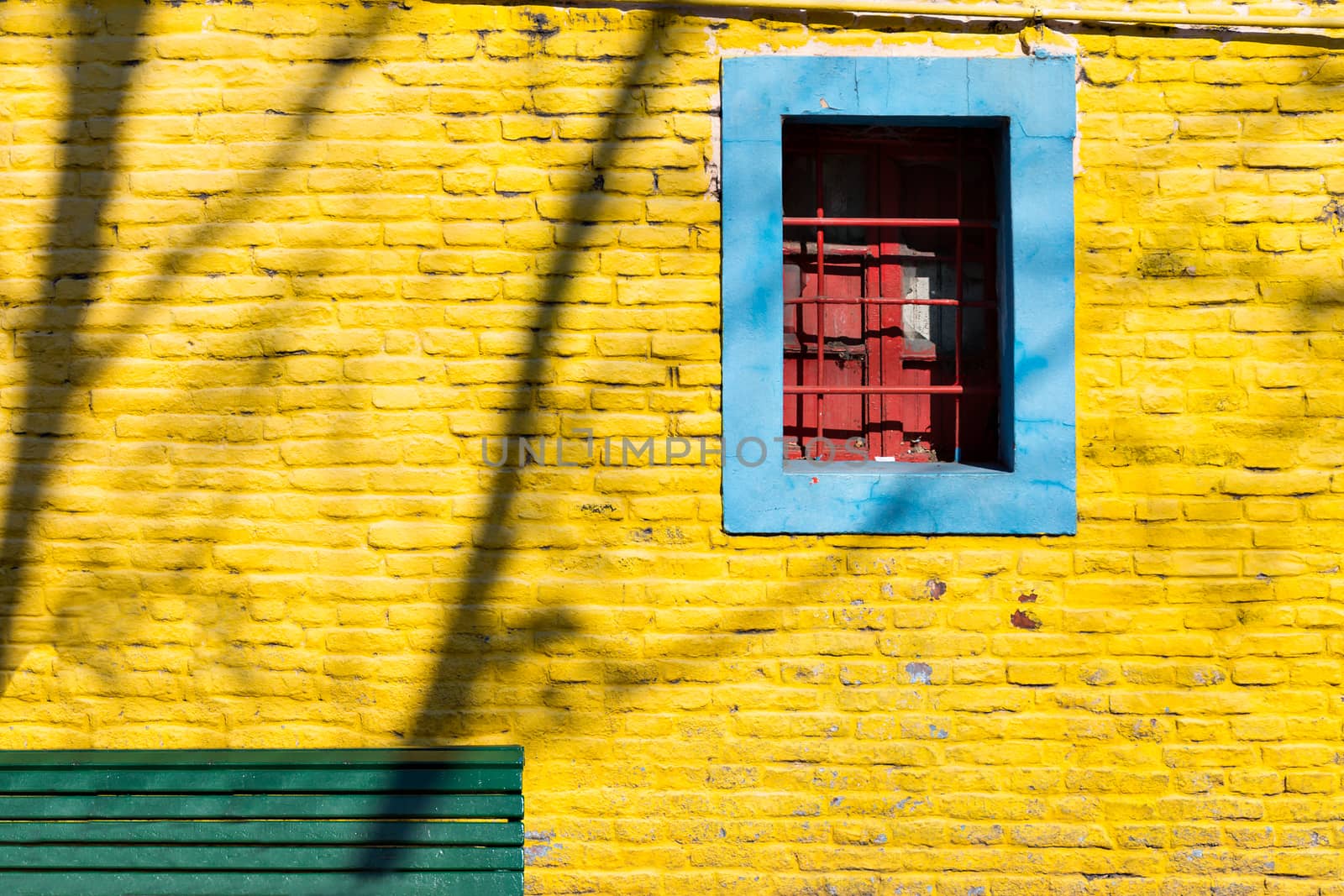 Colorful neighborhood La Boca, Buenos Aires Argentina