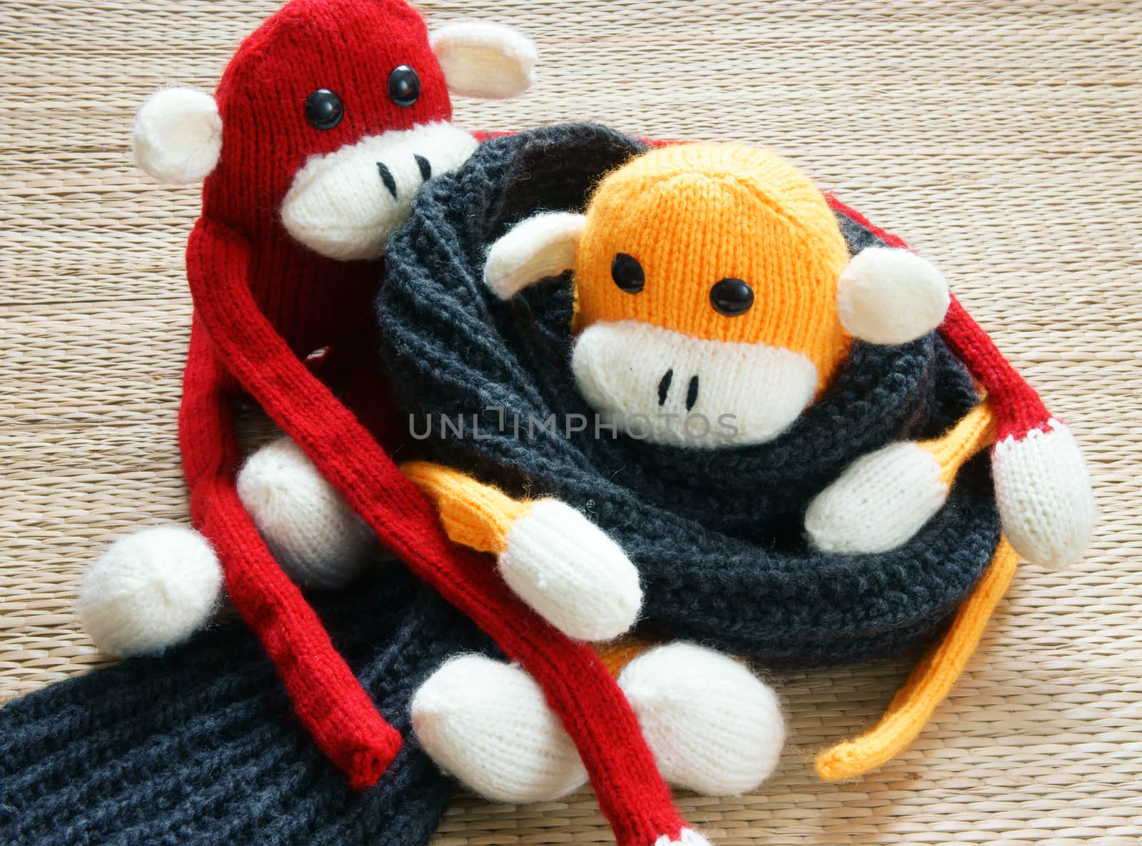 handmade, monkey, happy new year 2016, funny animal by xuanhuongho