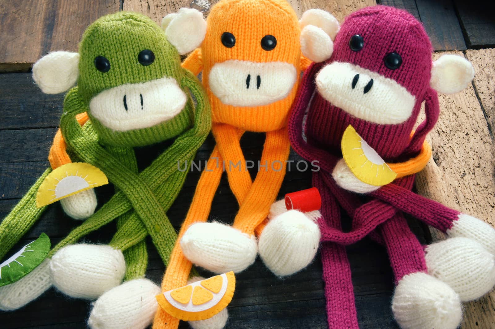handmade, monkey, happy new year 2016, funny animal by xuanhuongho