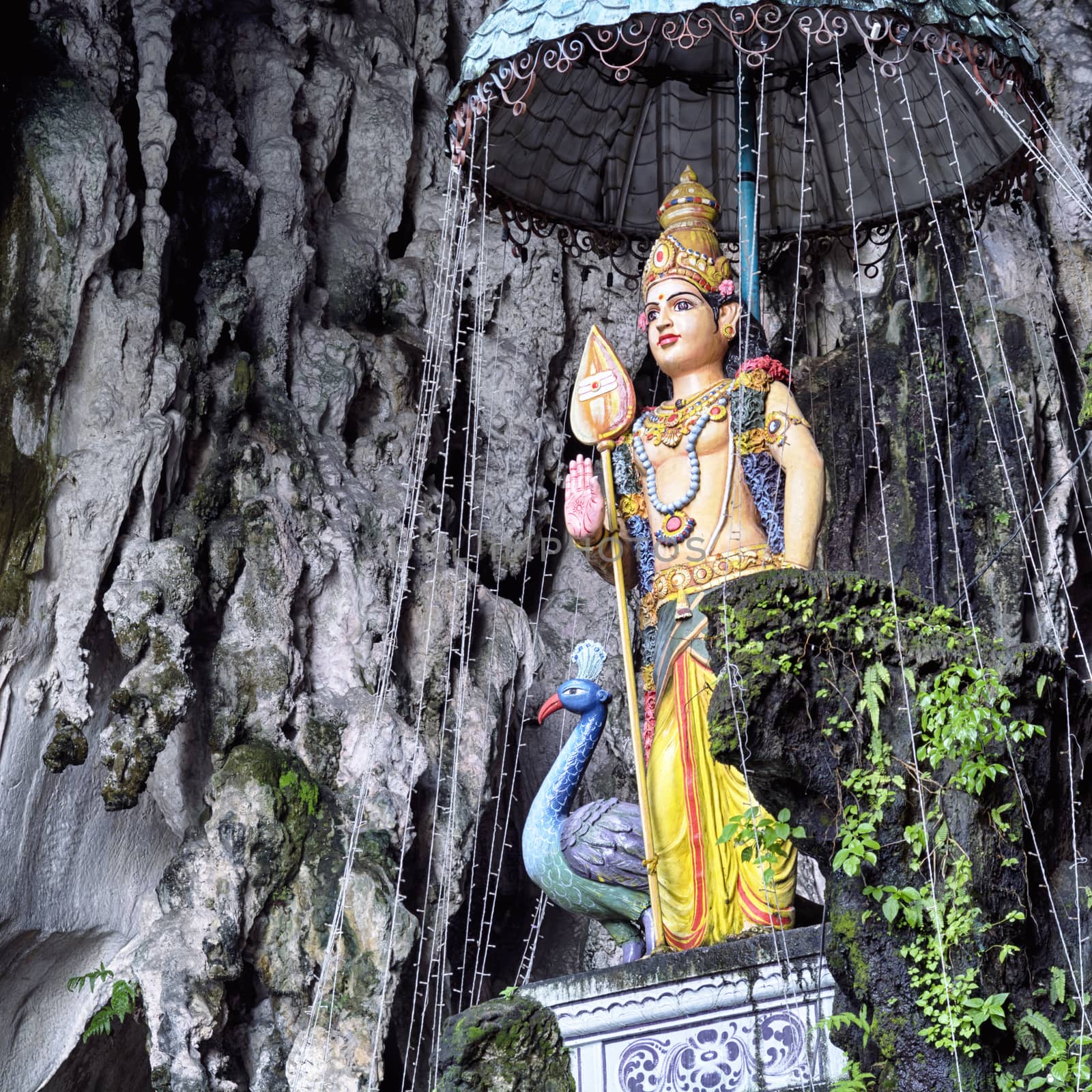 Hindu godess  in the Batu Caves, Kuala Lumpur - Malaysia 