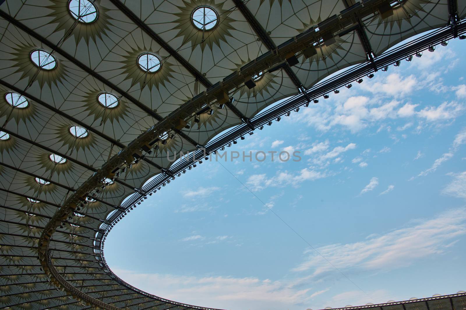 Look over stadium roof by sarymsakov