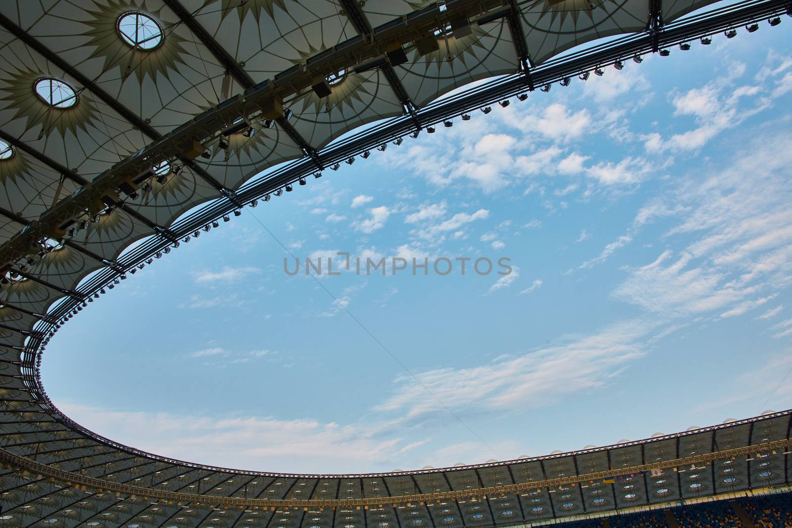 Look over stadium roof by sarymsakov