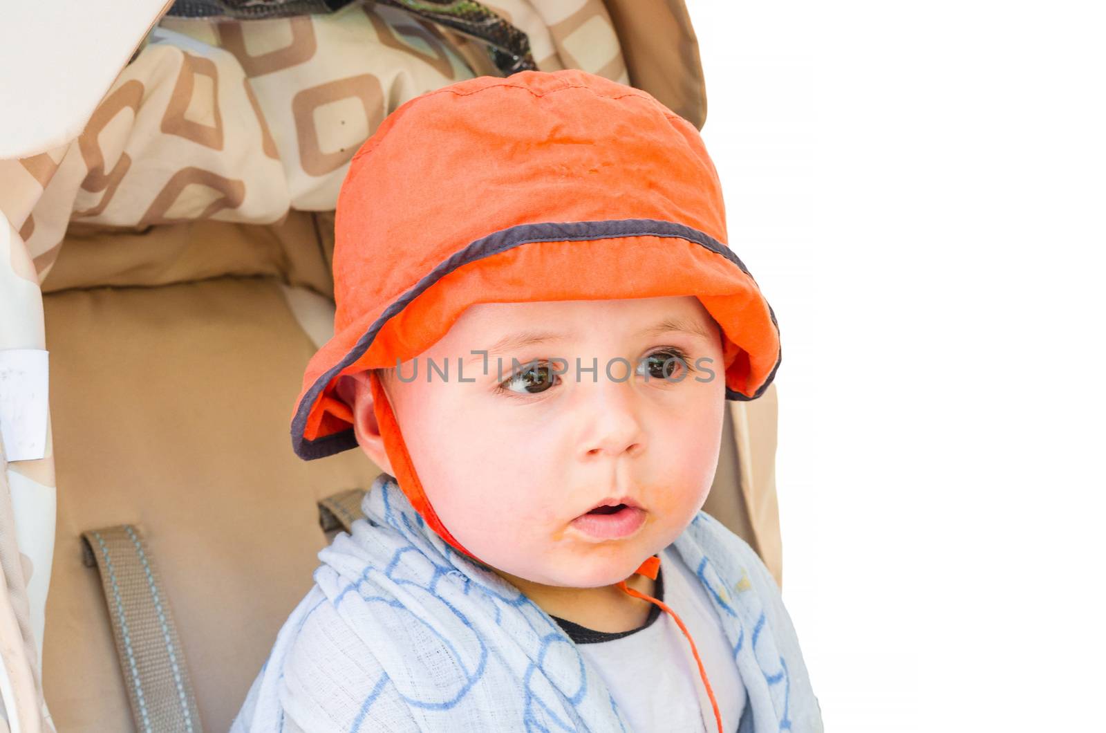  Baby with orange cap by JFsPic