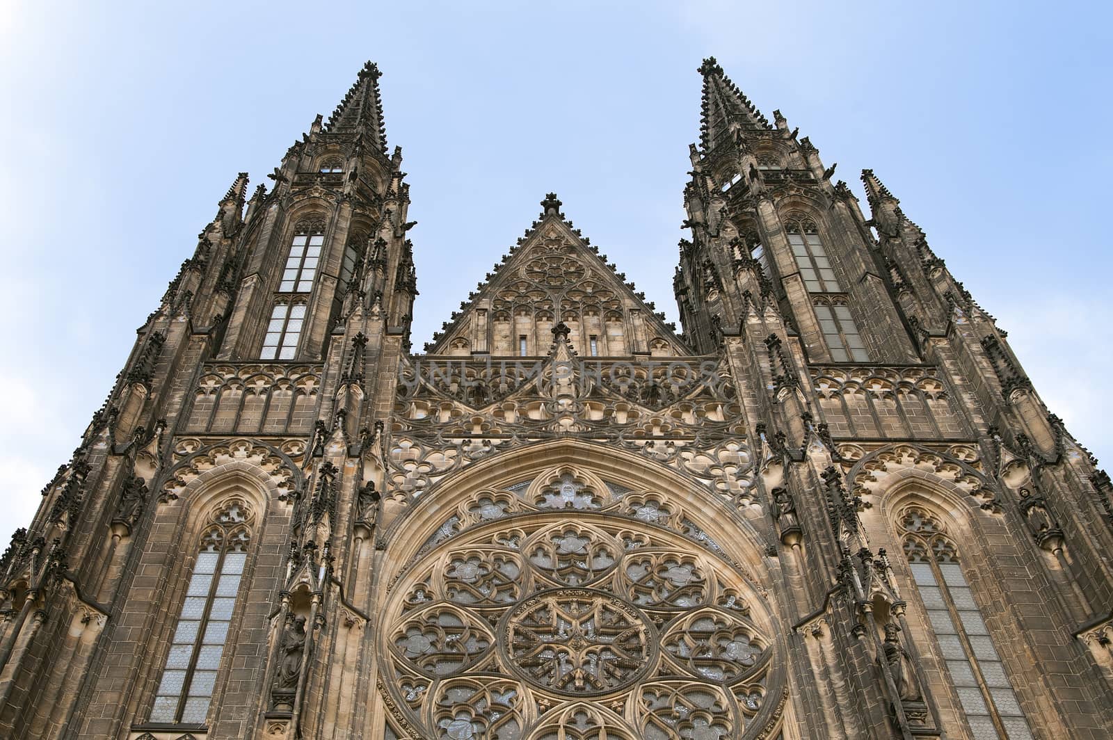 Saint Vit cathedral in Prague, Czech Republic