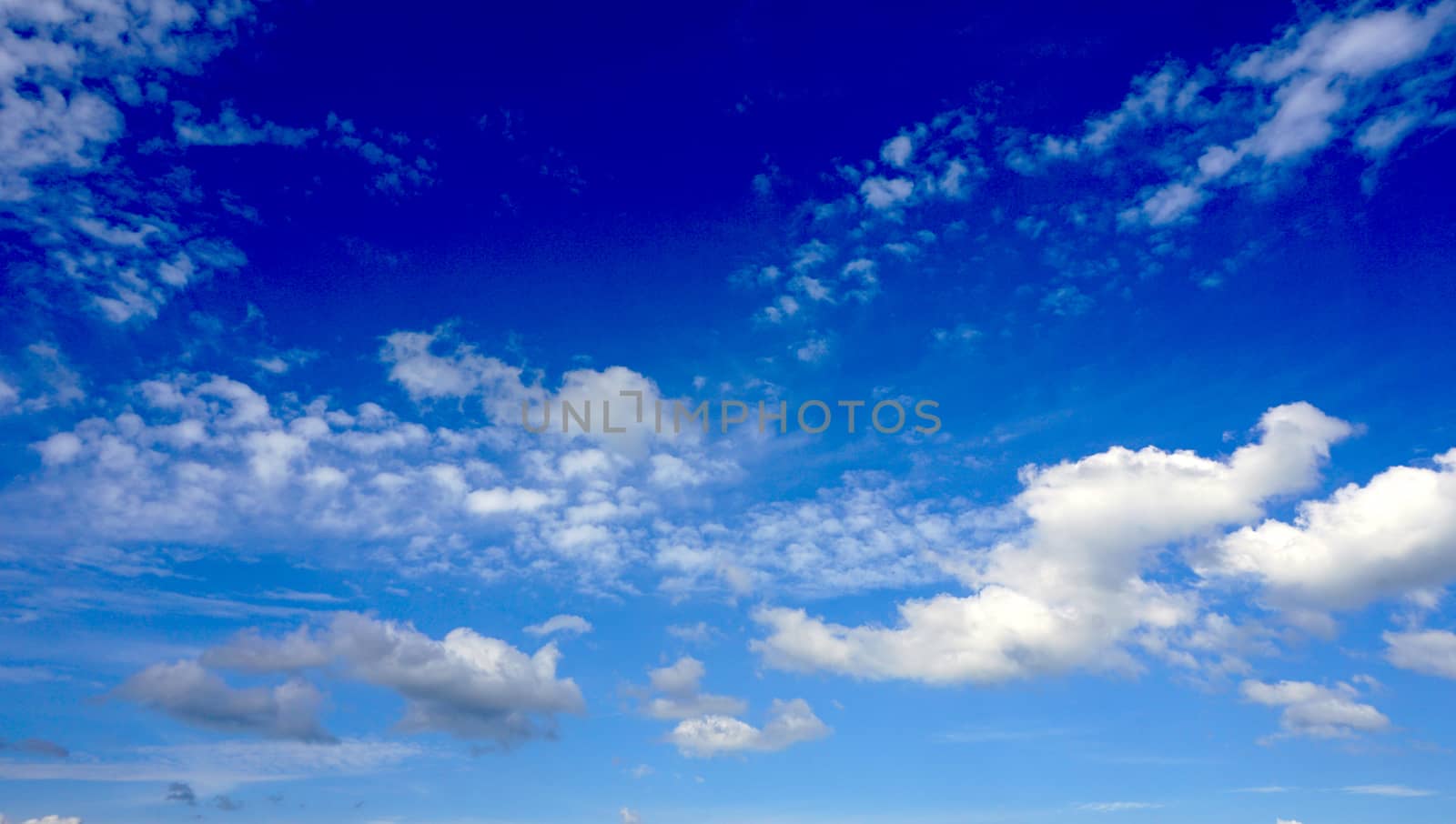 sky blue and clouds background