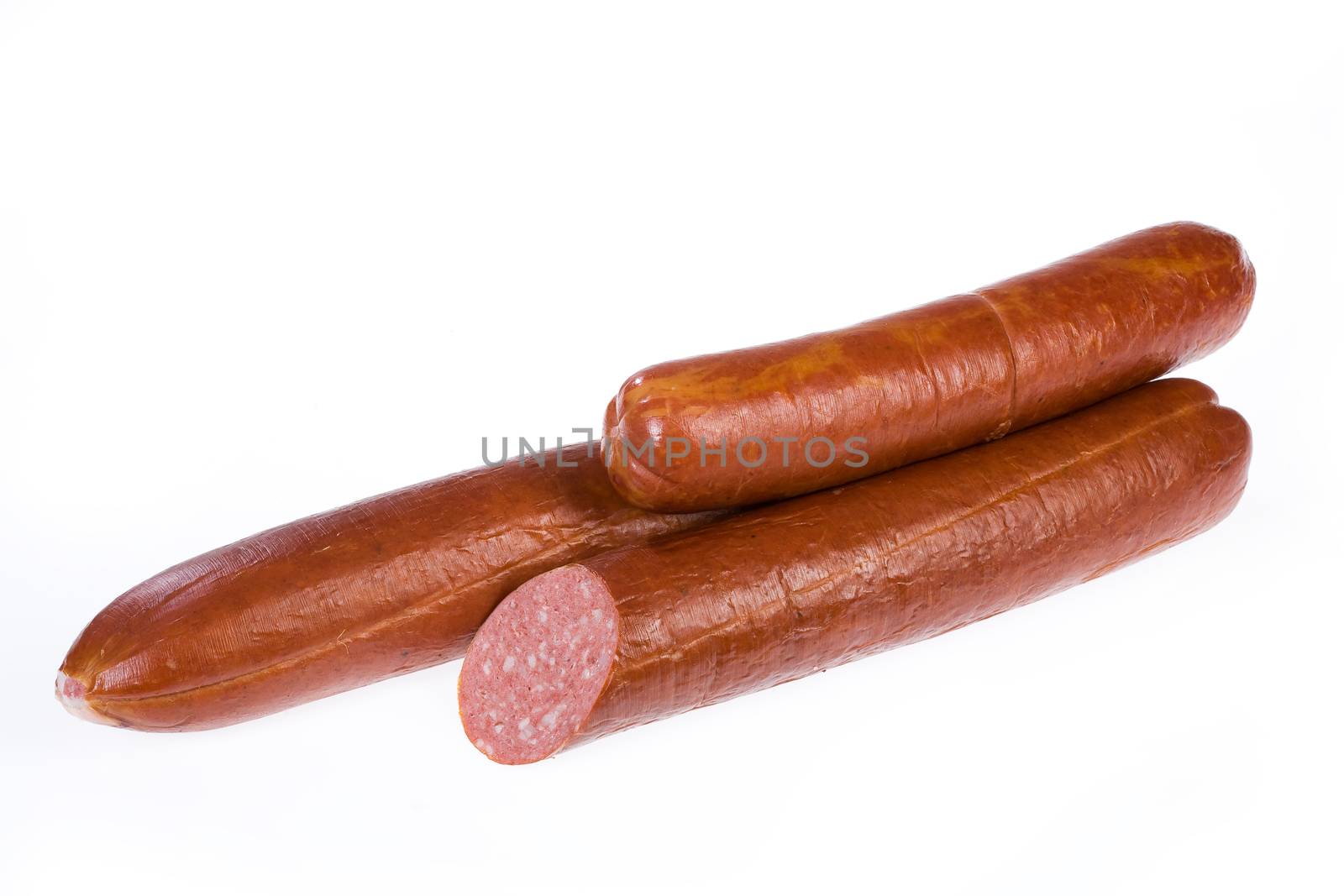 Piece of sausage