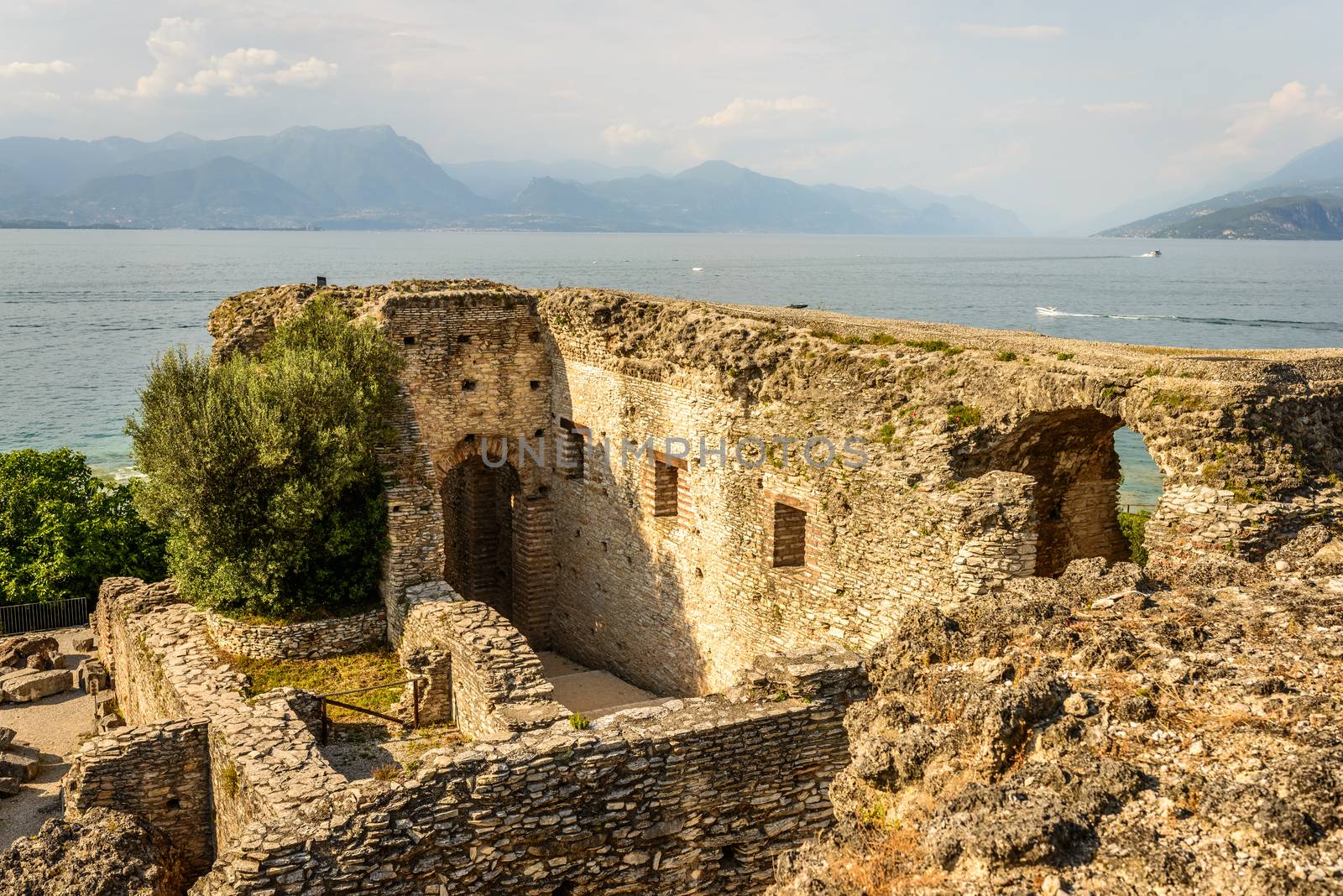 Ruins caves of Catullus by Robertobinetti70