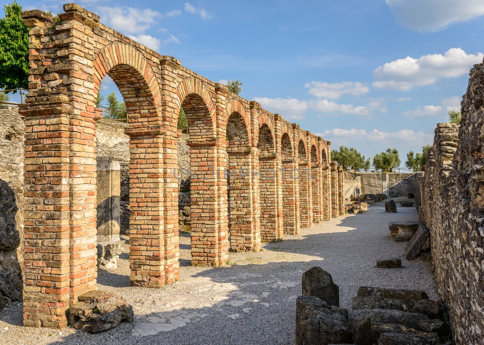 Cryptoporticus Caves of Catullus by Robertobinetti70