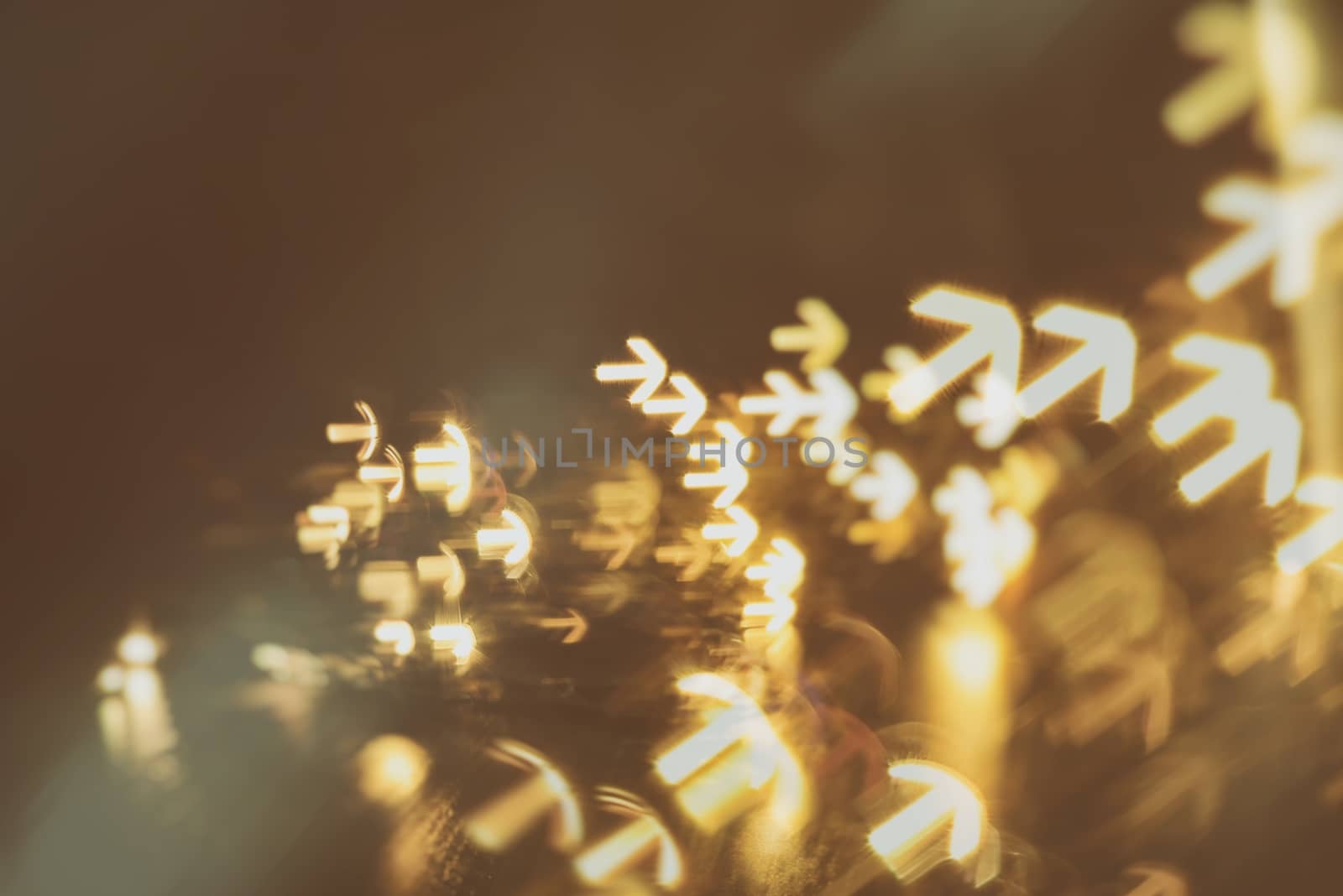 many arrows indicates the direction abstract blur background