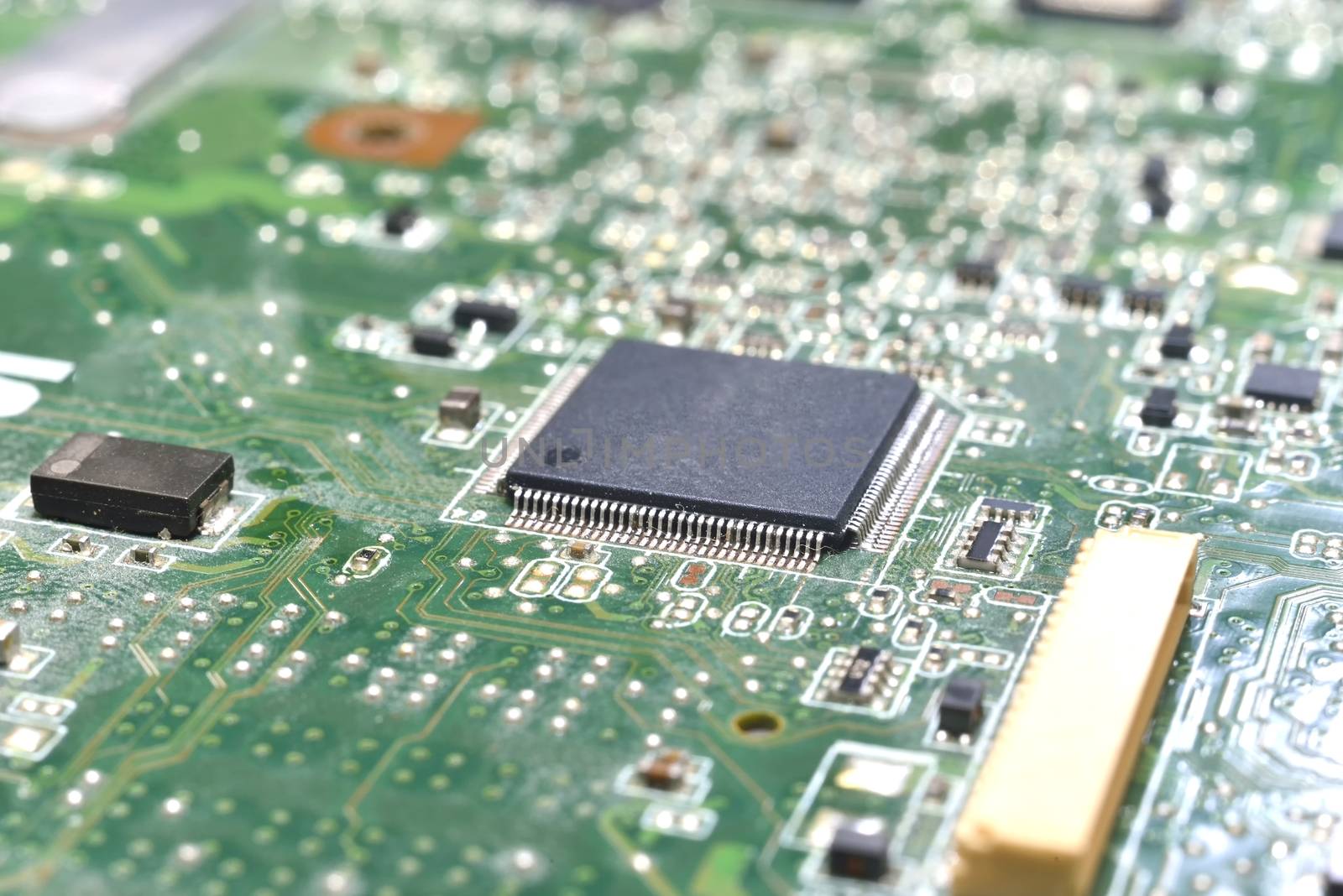 chip on motherboard by alexandervedmed