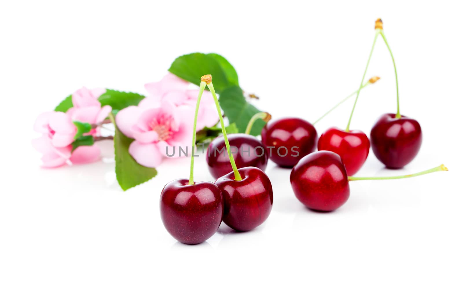 Sweet ripe cherry by motorolka