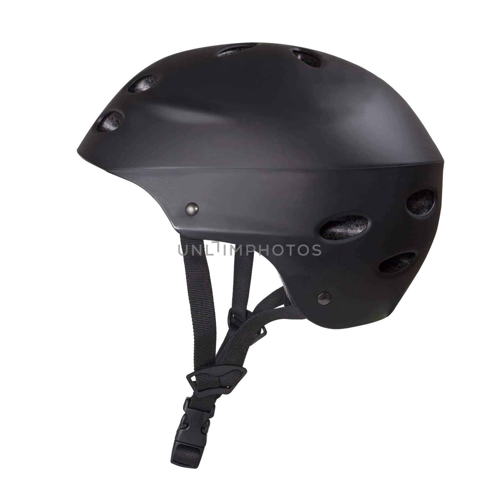 helmet safety practice bike on isolate