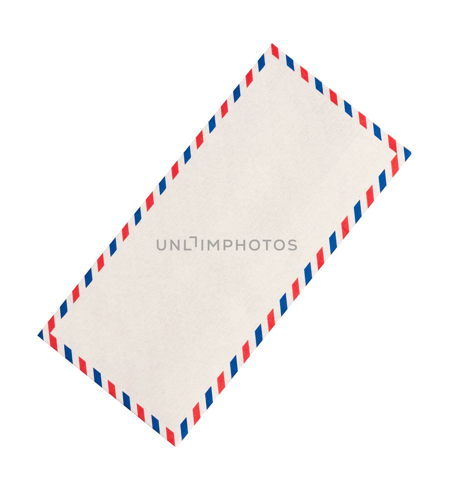 avia mail envelope scanned with high resolution