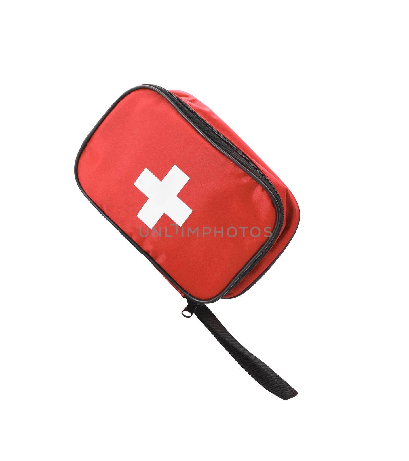 First aid kit isolated