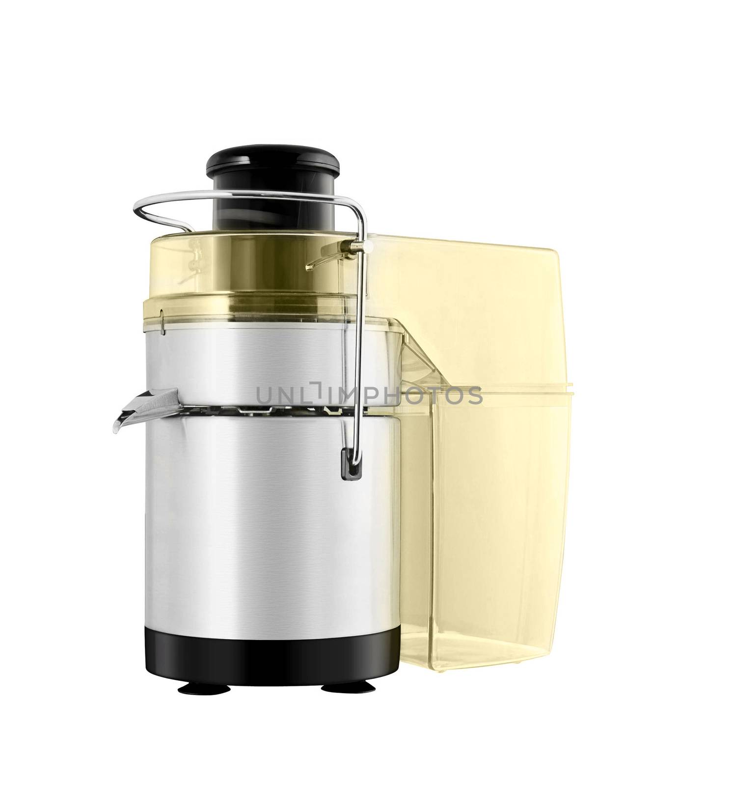 Food processor isolated on a white