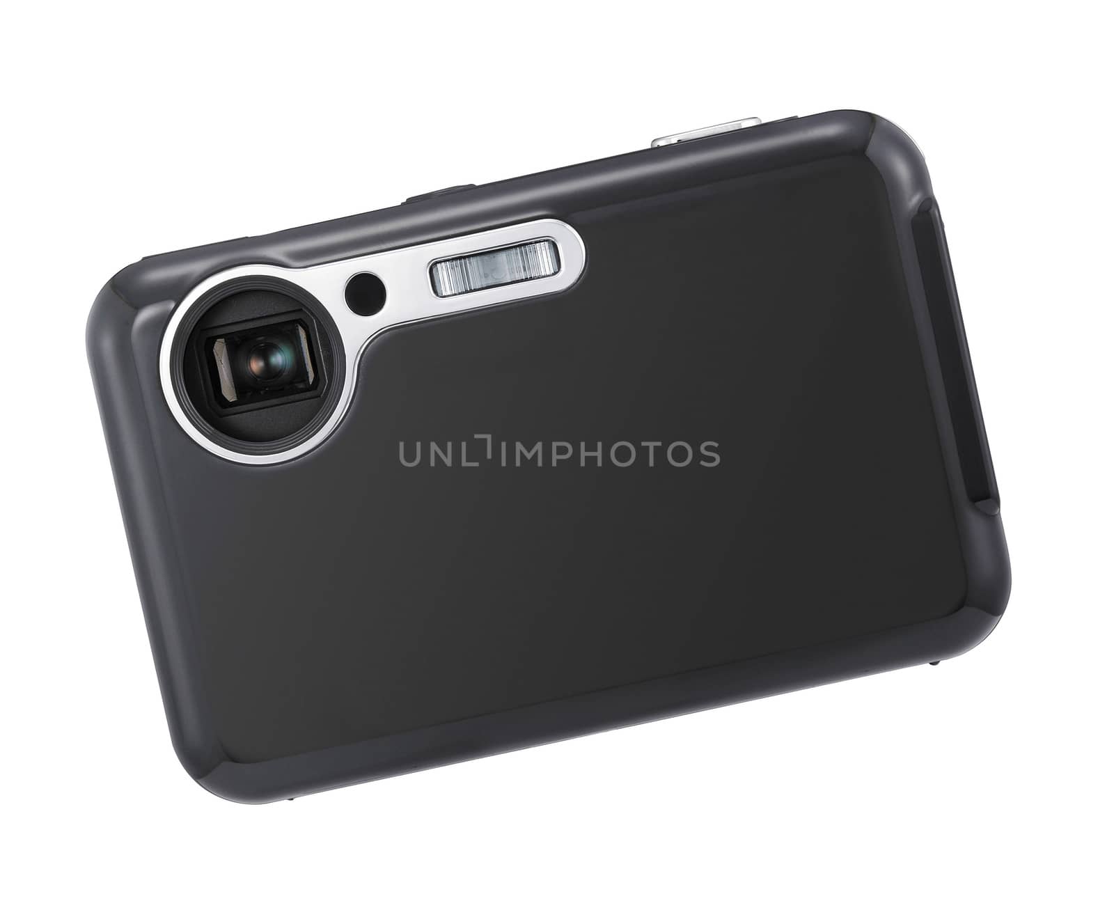 Black digital camera