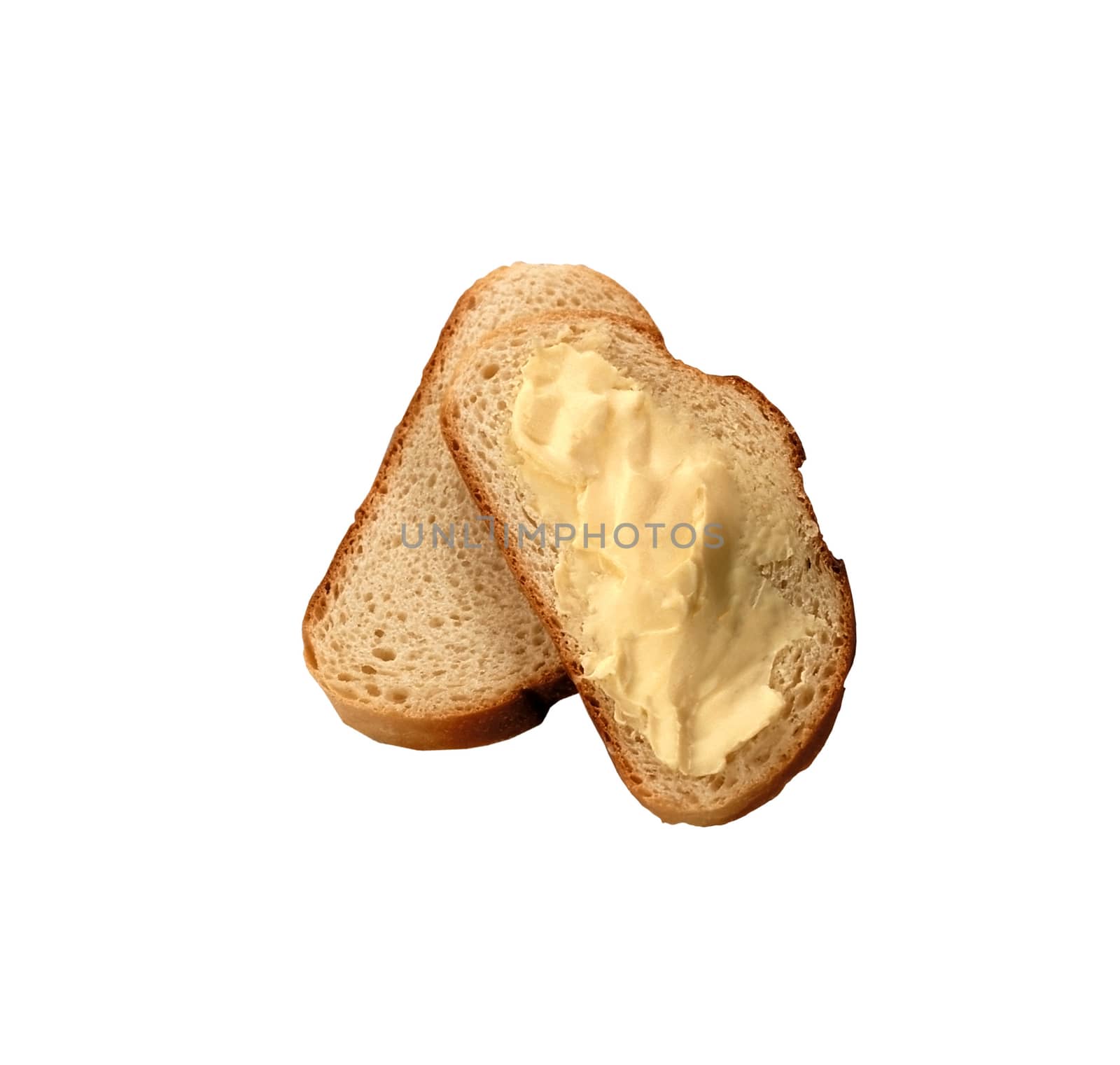buttered bread