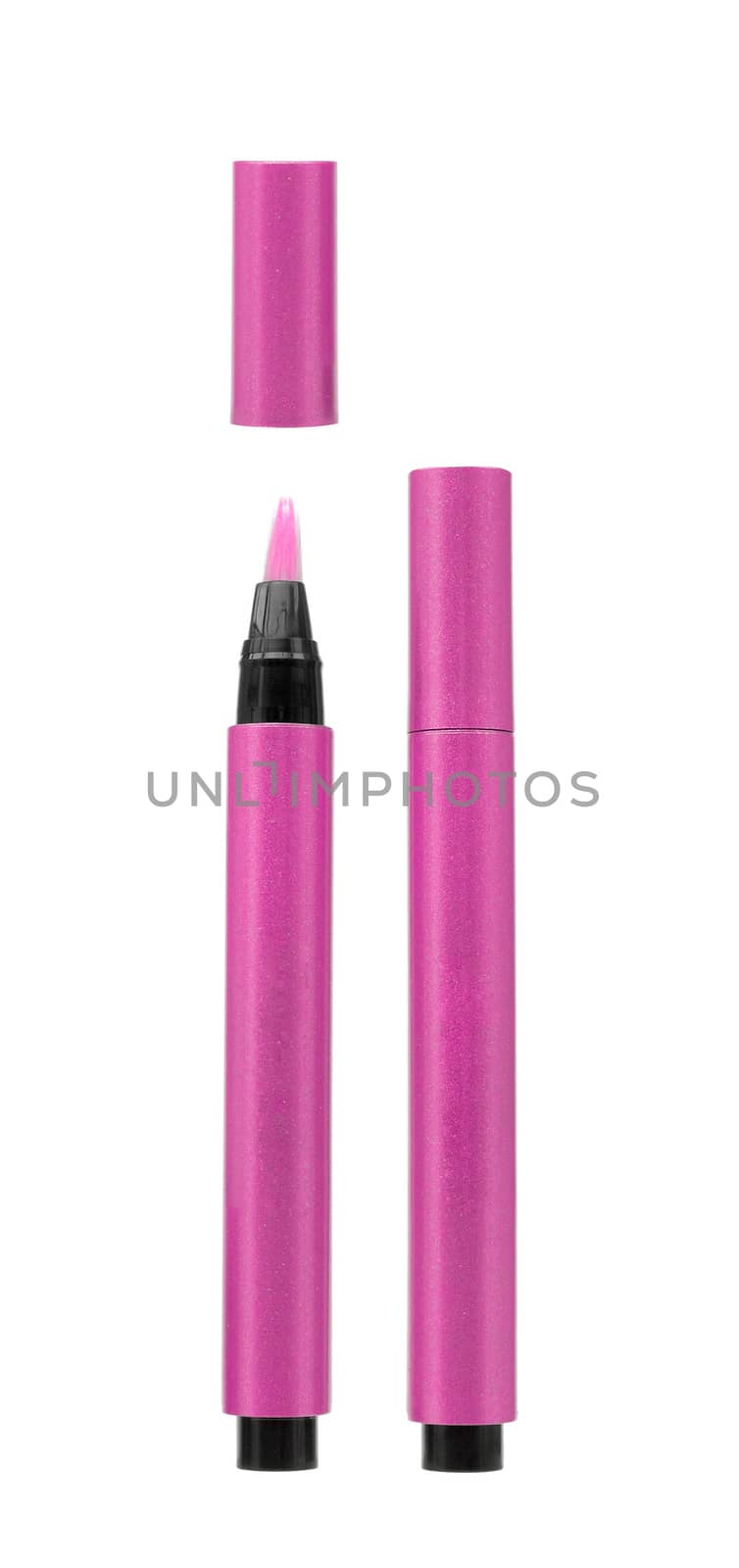 pink Cosmetic pencils