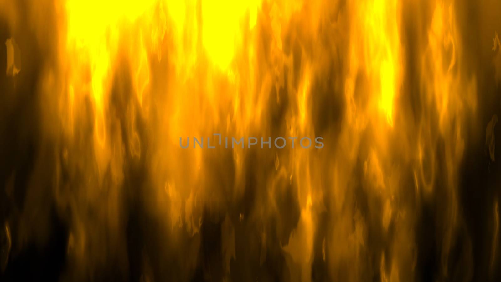 Digital Illustration of a Fire