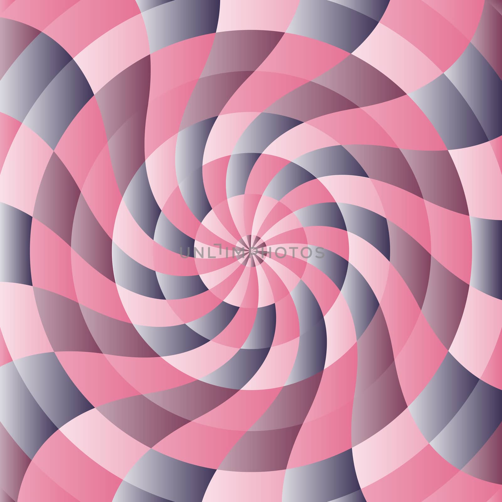 Abstract radial background, sliced circles 