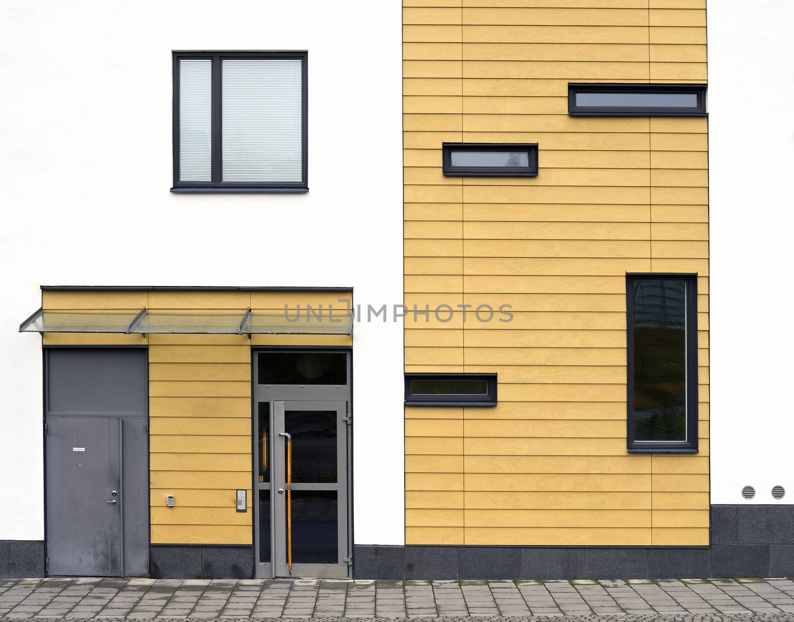 Modern apartment building by a40757