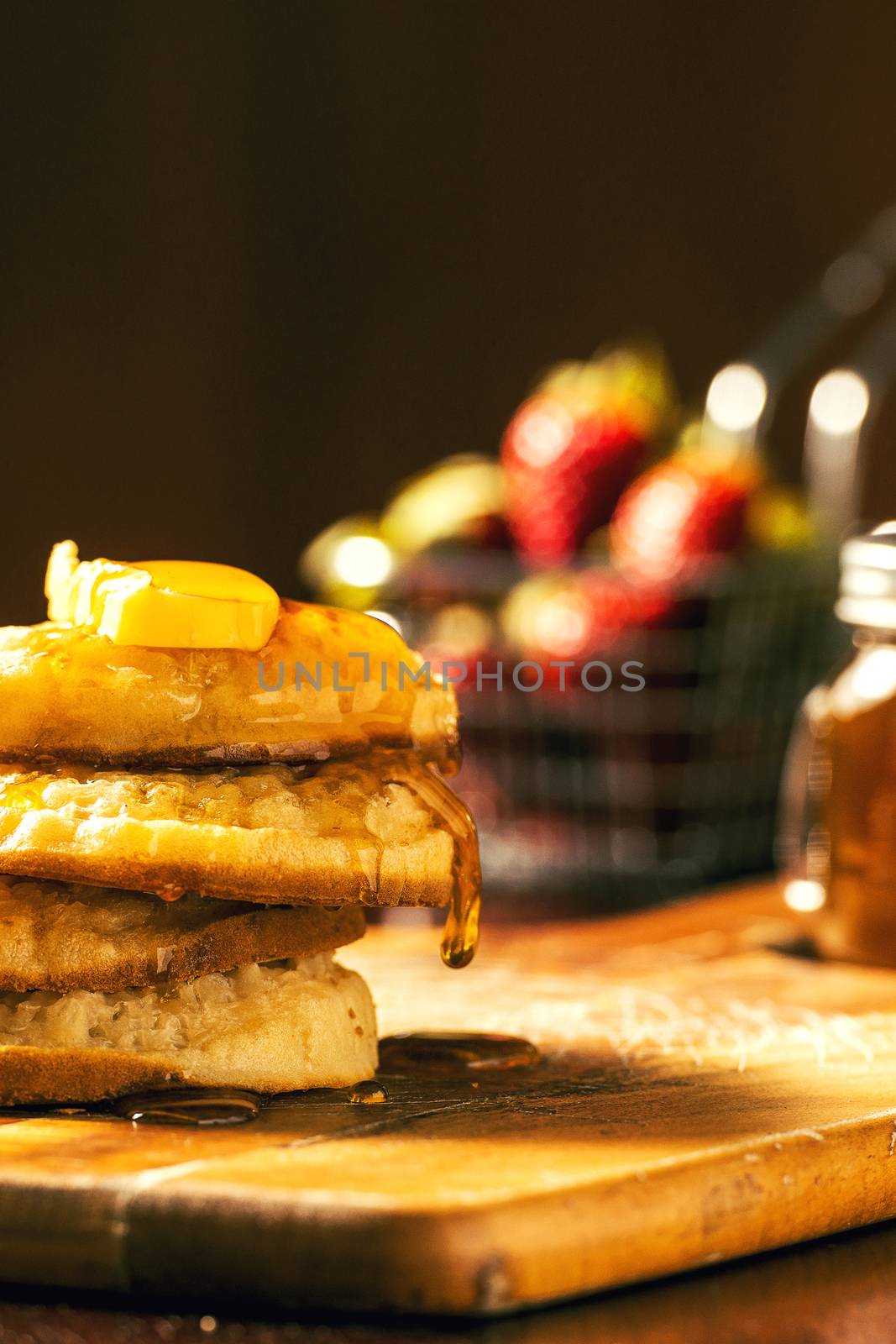 Crumpets and honey by artistrobd