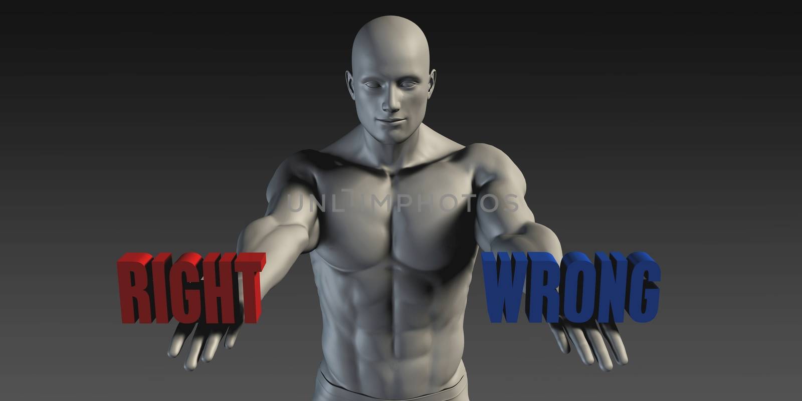 Right or Wrong as a Versus Choice of Different Belief