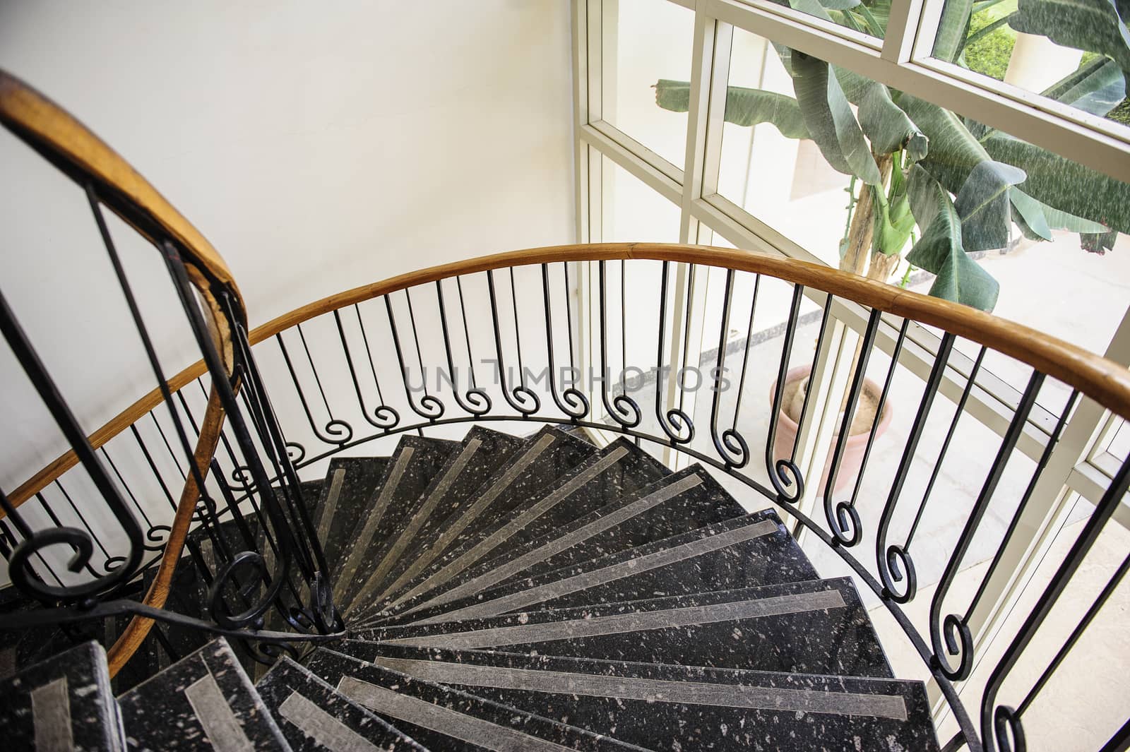 staircase in the interior