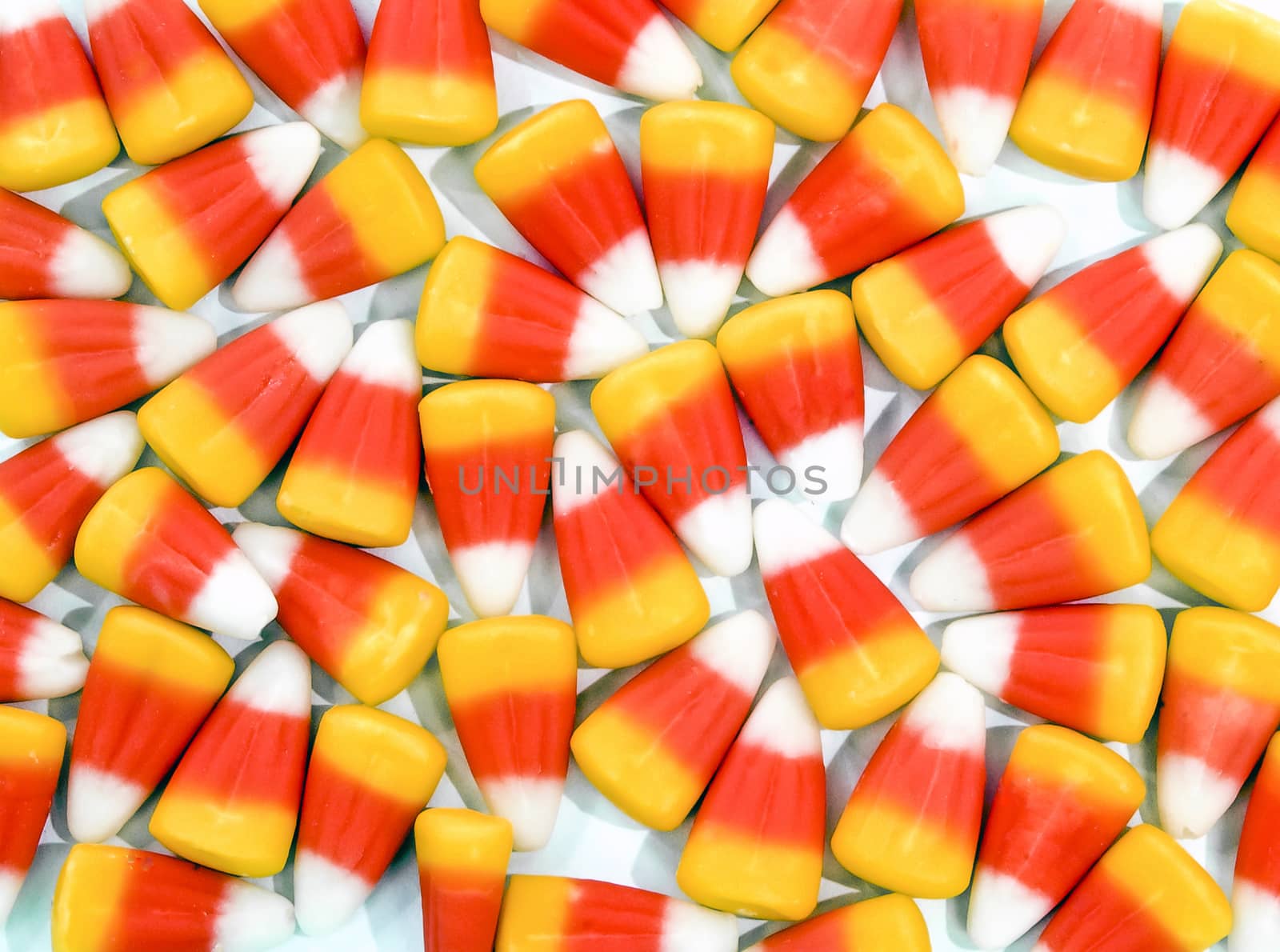 Halloween Candy Corn Background by stockbuster1