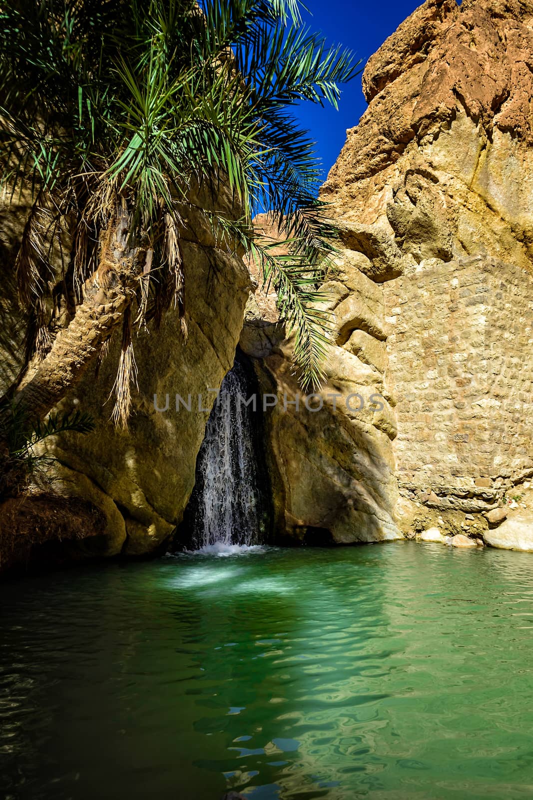 Waterfall Chebika Tunisia by Robertobinetti70