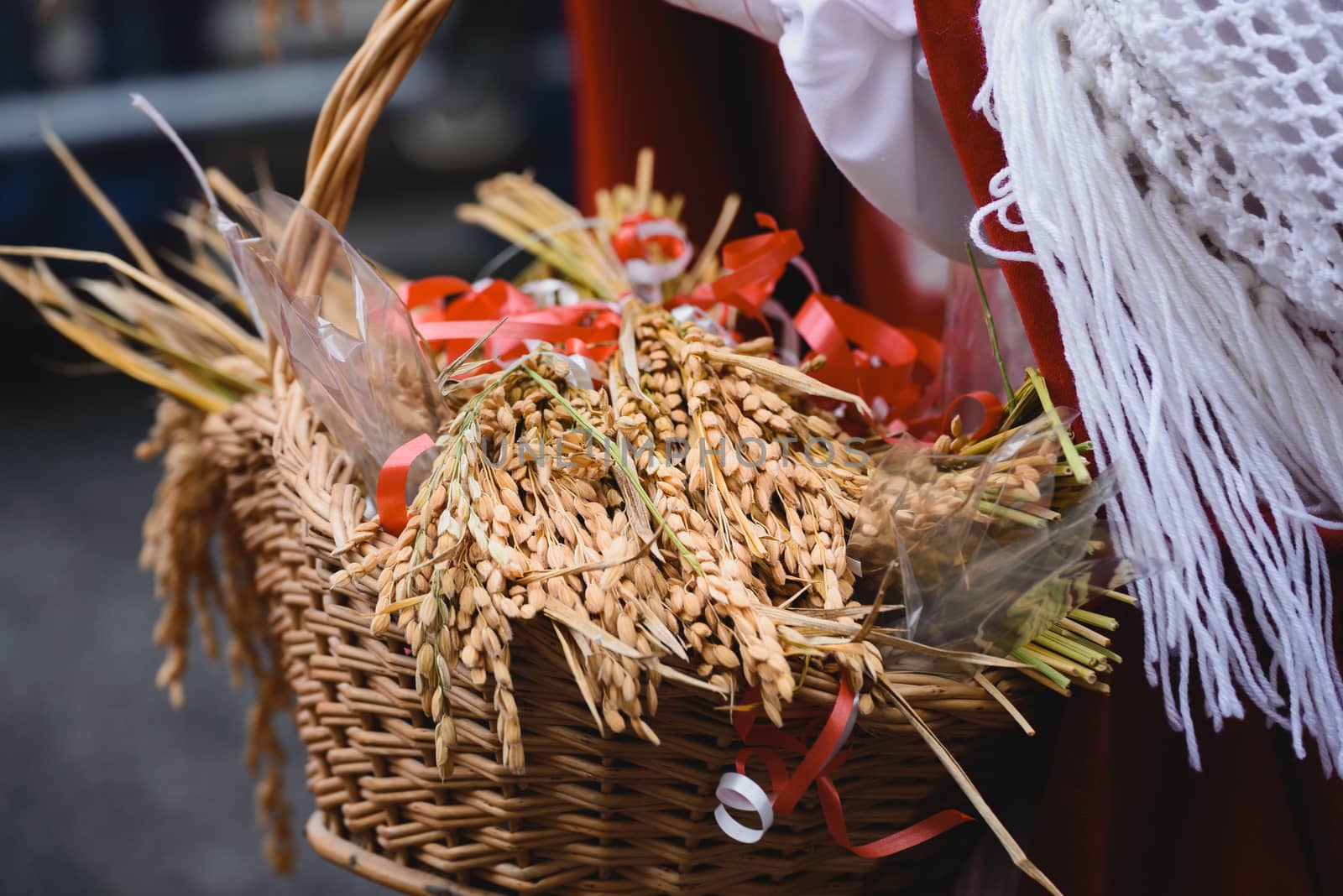 Basket of grain by Robertobinetti70