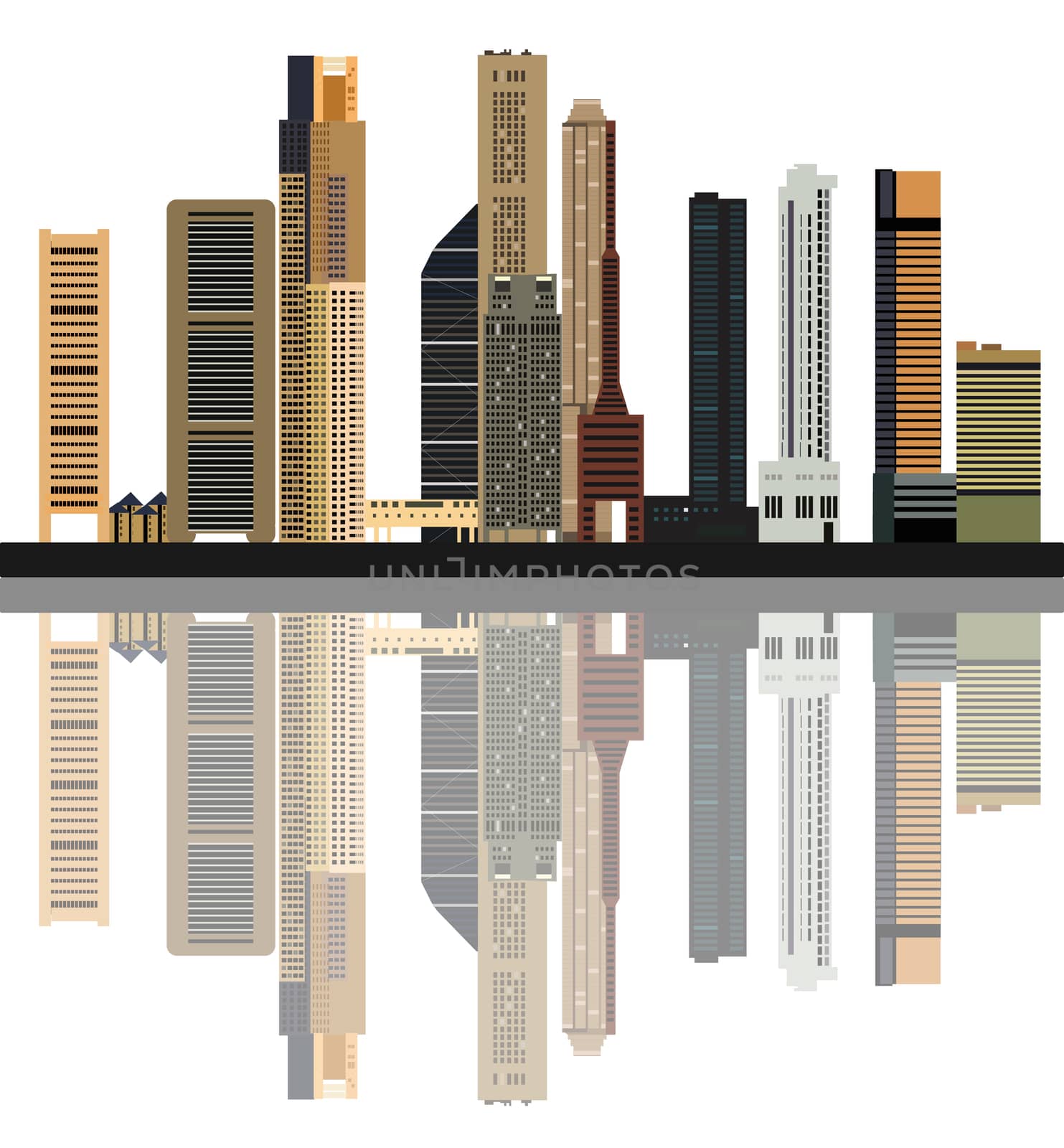 singapore city skyline