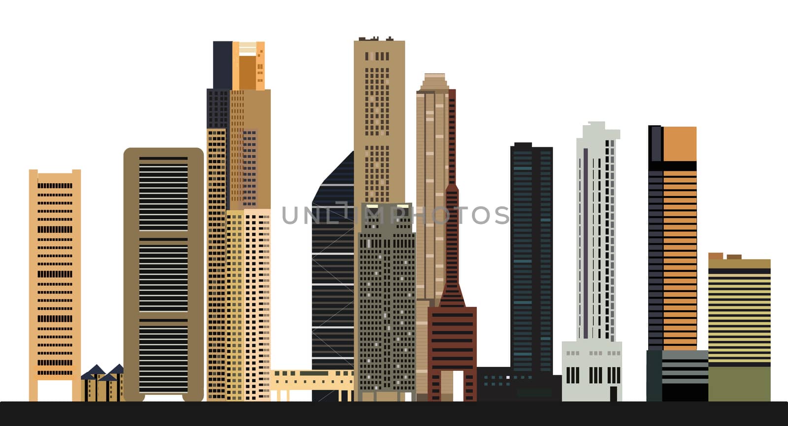 singapore city skyline