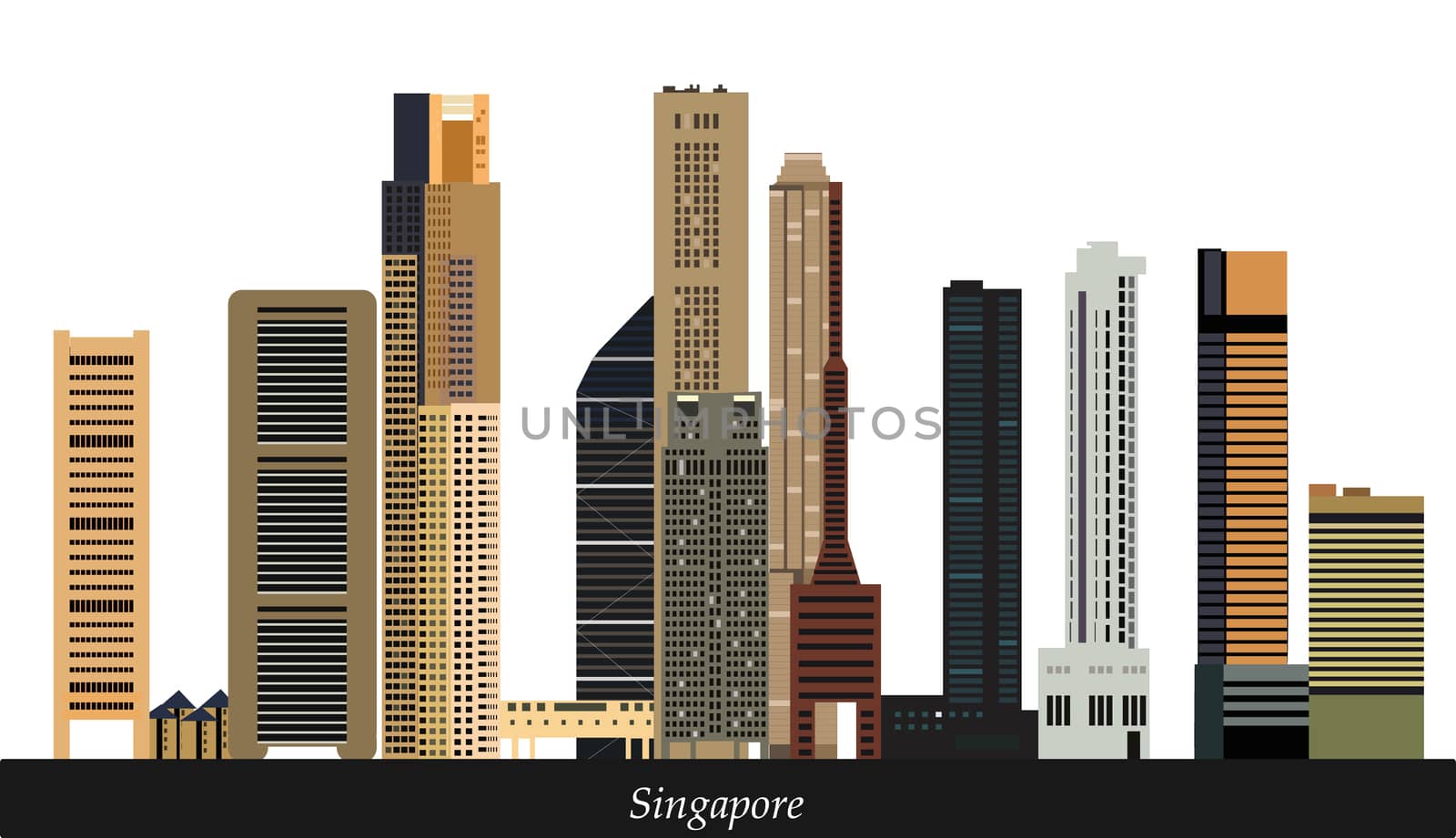 singapore city skyline