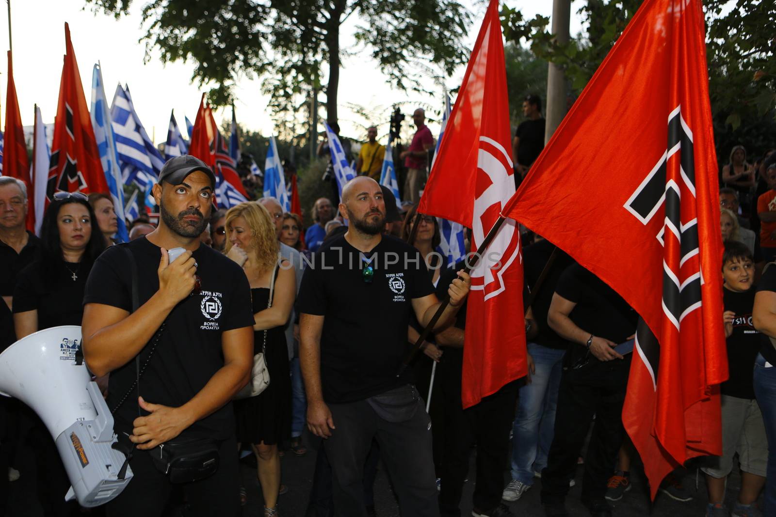 GREECE - GOLDEN DAWN - ELECTION RALLY by newzulu