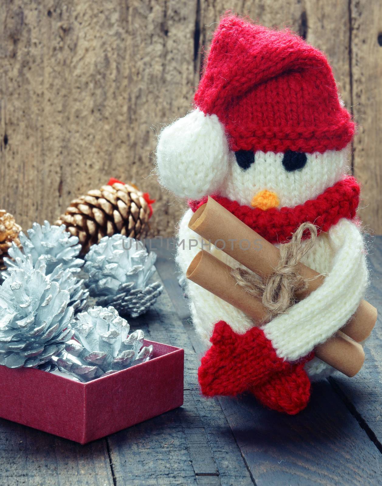Xmas ornament, handmade, christmas, snowman by xuanhuongho