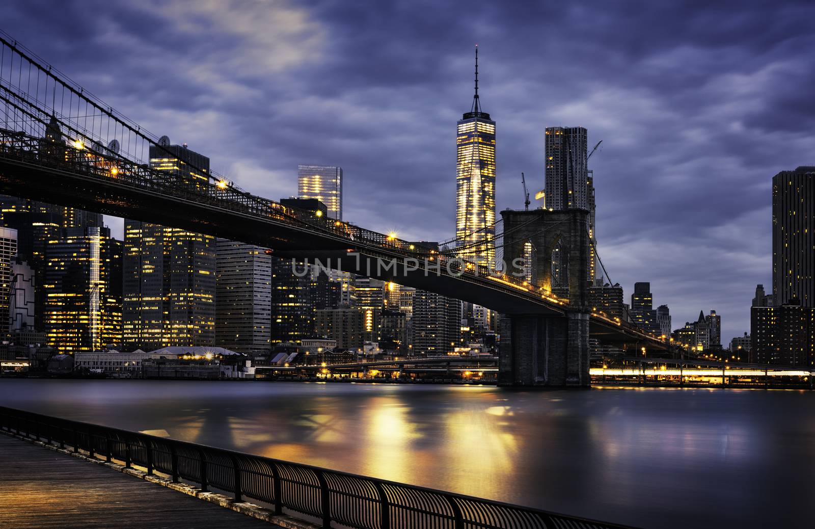 New York  City lights by ventdusud