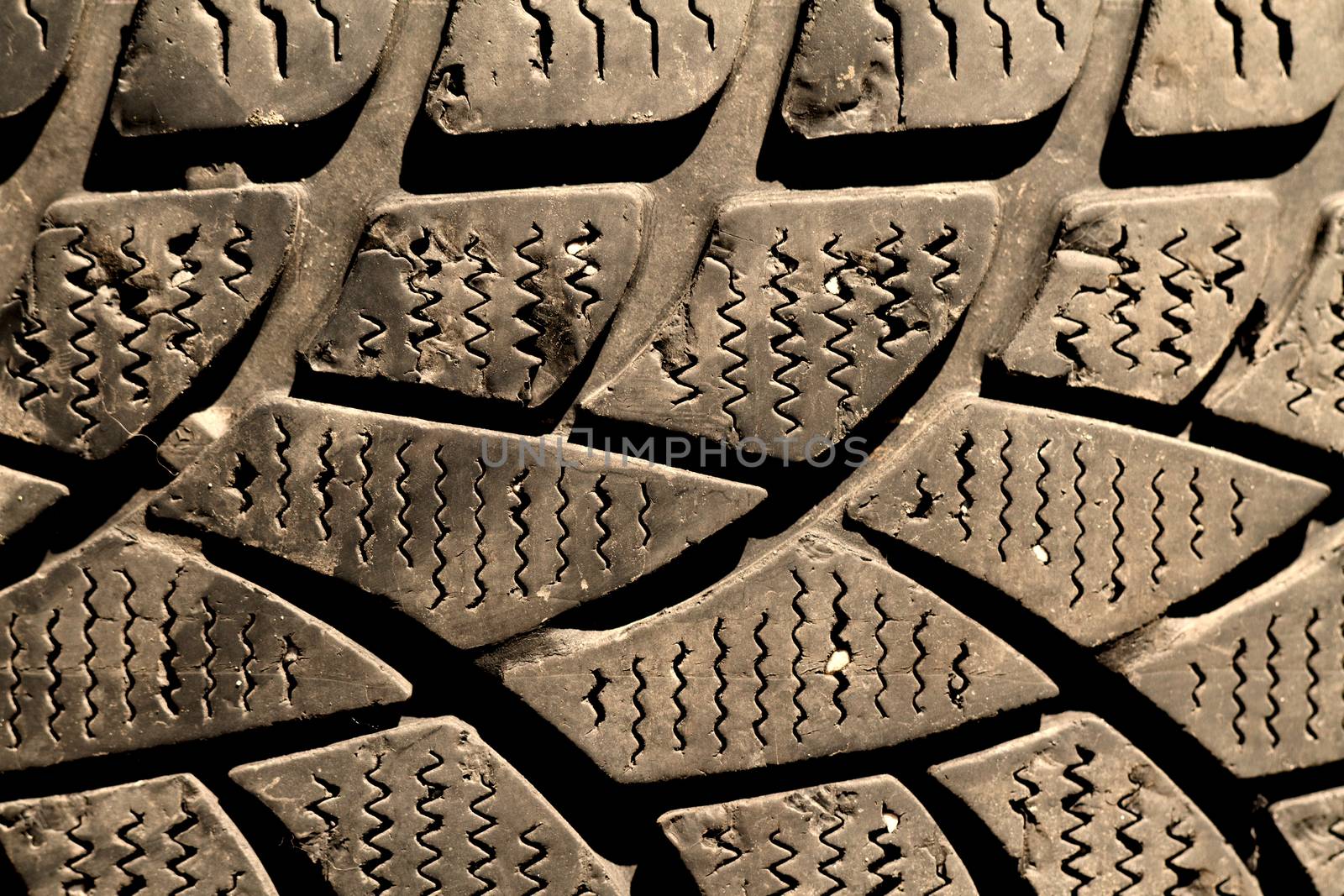 Car tire - close up photo - tire background