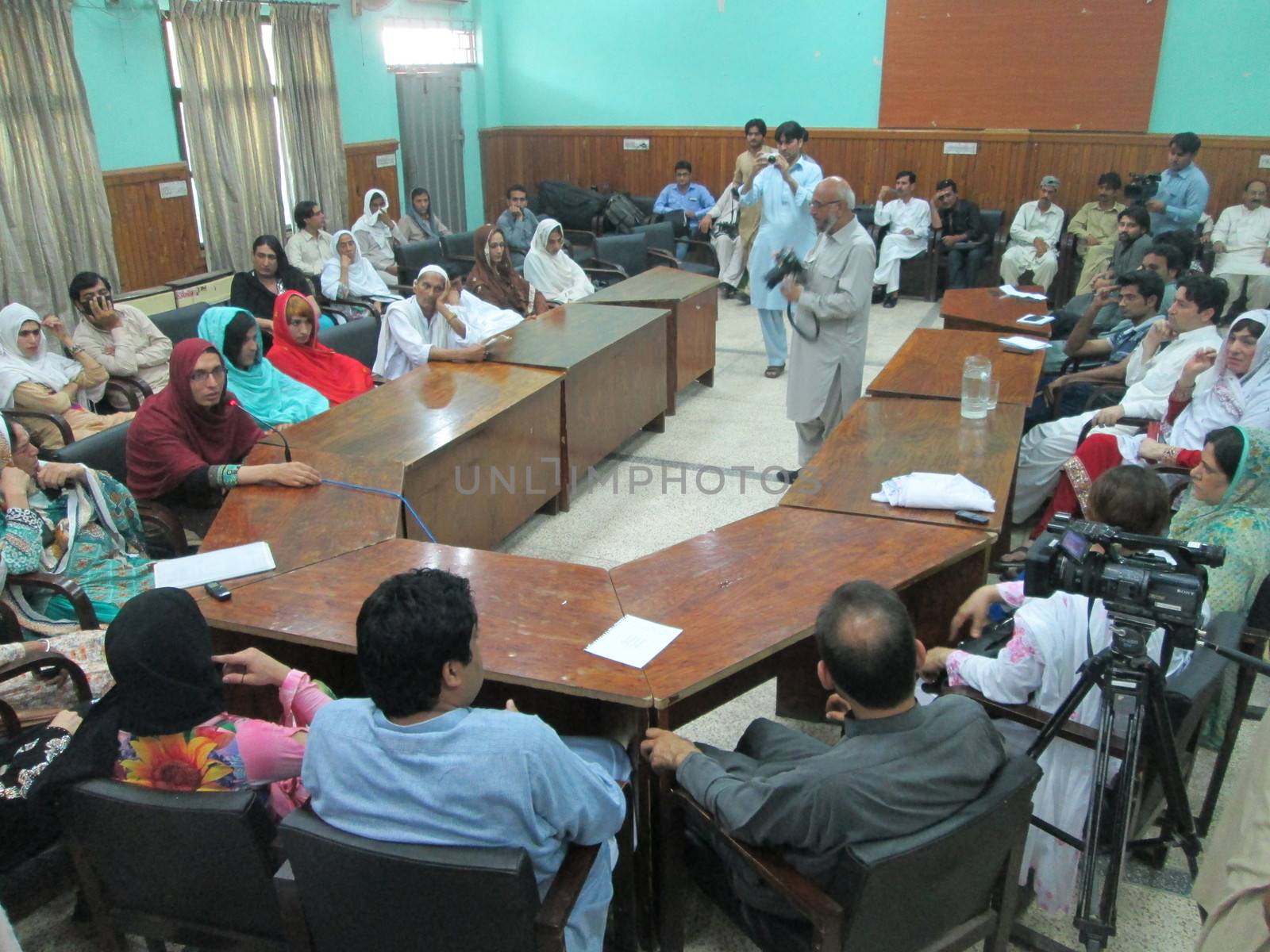 PAKISTAN, Peshawar: Transgender individuals from 14 different Pakistani districts represented their communities in a  multi-stakeholder  consultation on September 17, 2015 in Peshawar.   The consultation addressed the transgender community's need for protection and equal rights. Issues such as displacement, sex work, harassment were addressed. The consultation put forward recommendations to the government on how to increase the legal protections of transgender individuals.  