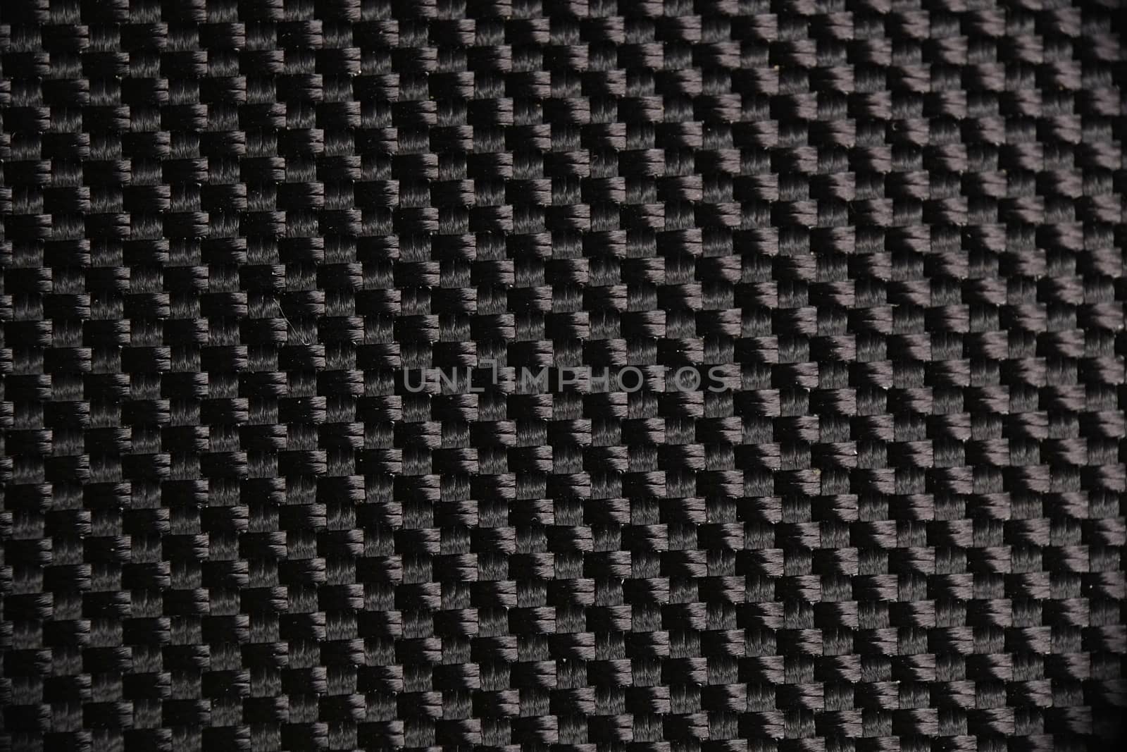 Macro photograph of a black nylon fabric by AngeloDeVal