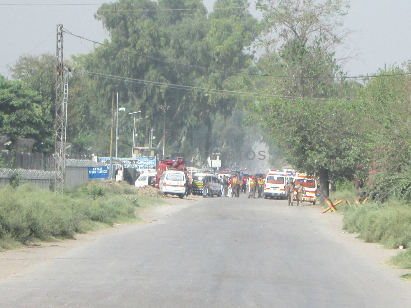 PAKISTAN, Peshawar: Armed militants attacked the Pakistan Air Force base at Badaber on September 18, 2015 leaving at least 17 dead. 	Many of those killed were security forces observing morning prayers in the air base's mosque. Local reports say all of the attackers, who were dressed in police uniforms, were killed by the rapid response team. The Pakistan Taliban claimed responsibility for the attack. 