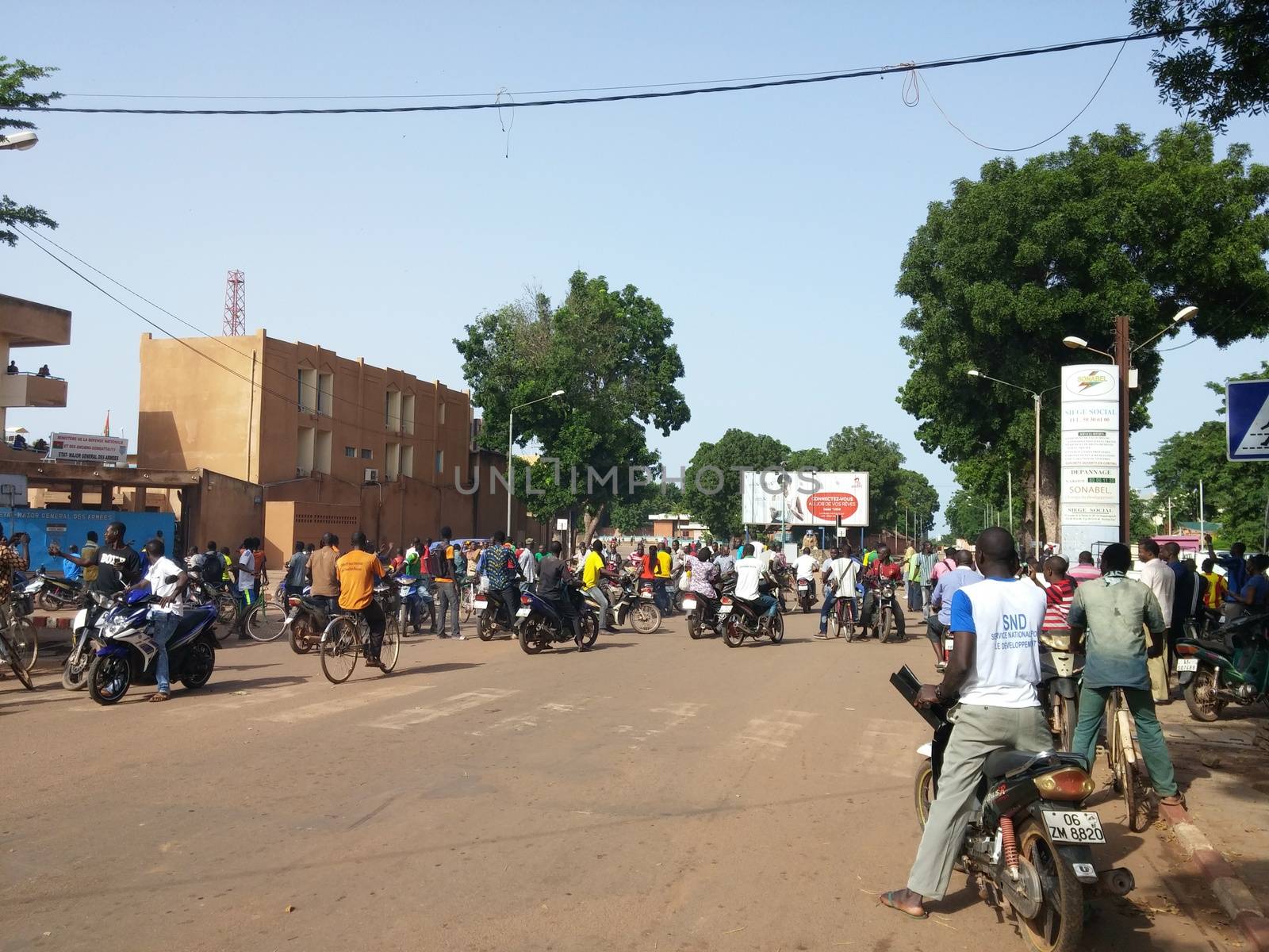 BURKINA - POLITICS - MILITARY - PROTEST by newzulu