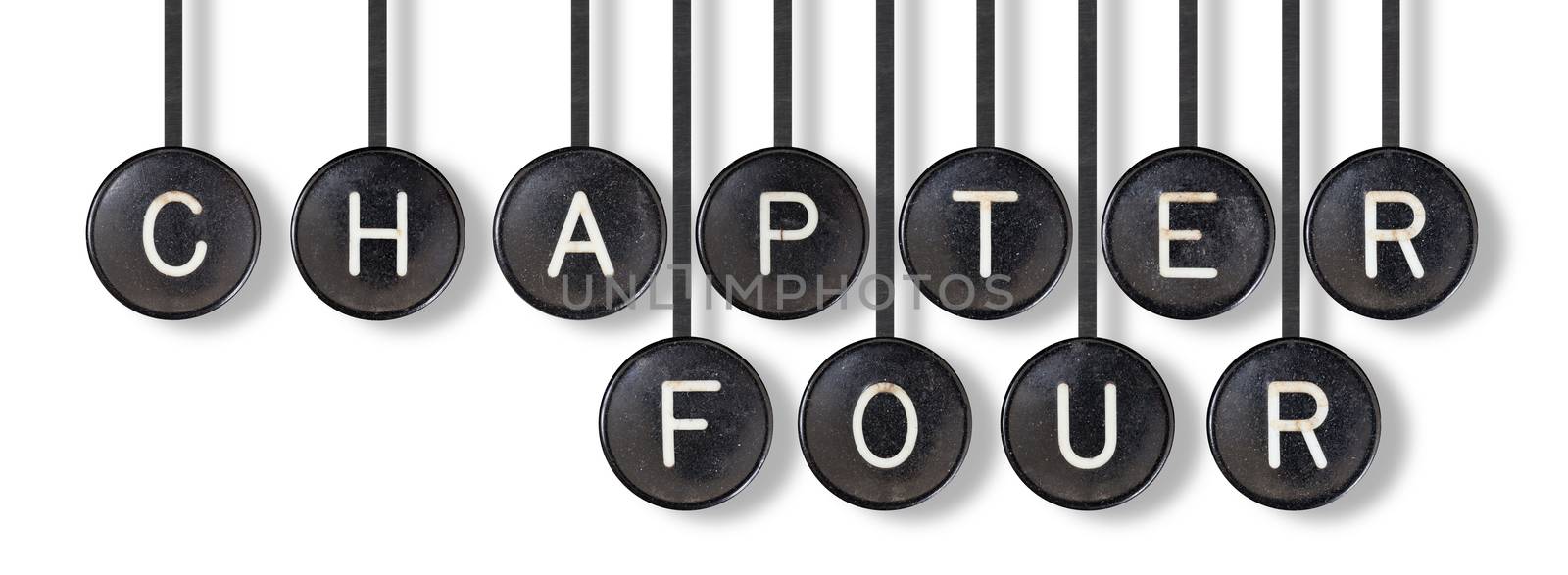 Typewriter buttons, isolated - Chapter four by michaklootwijk