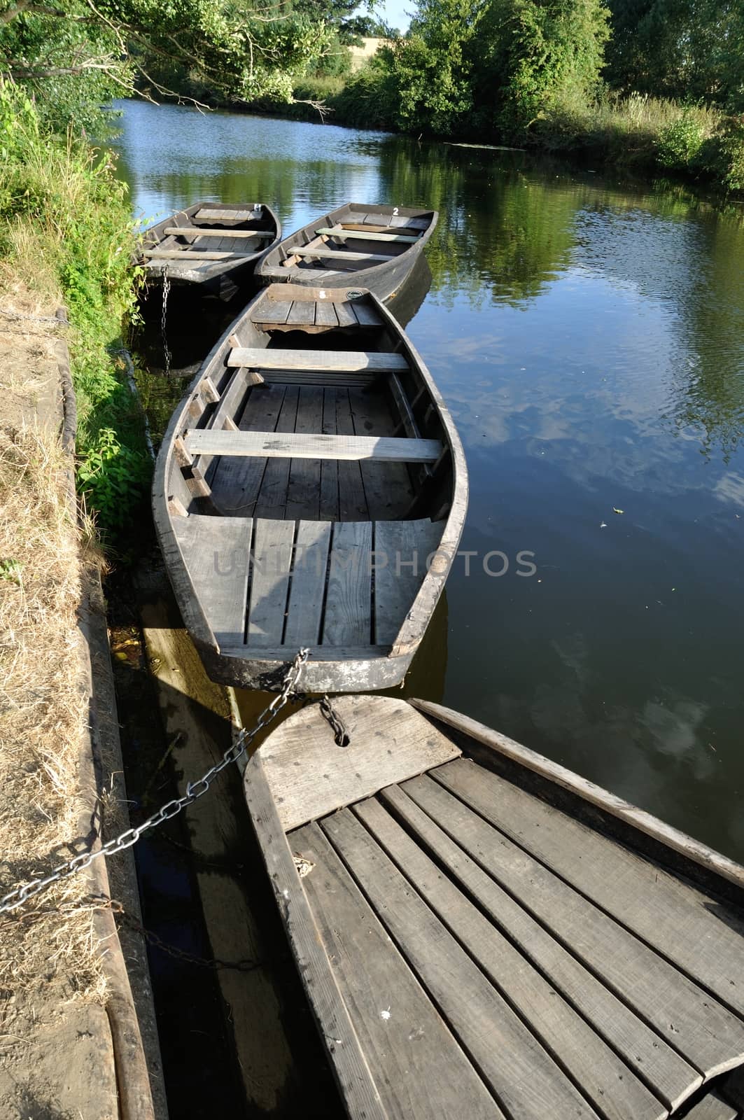 boat on a river