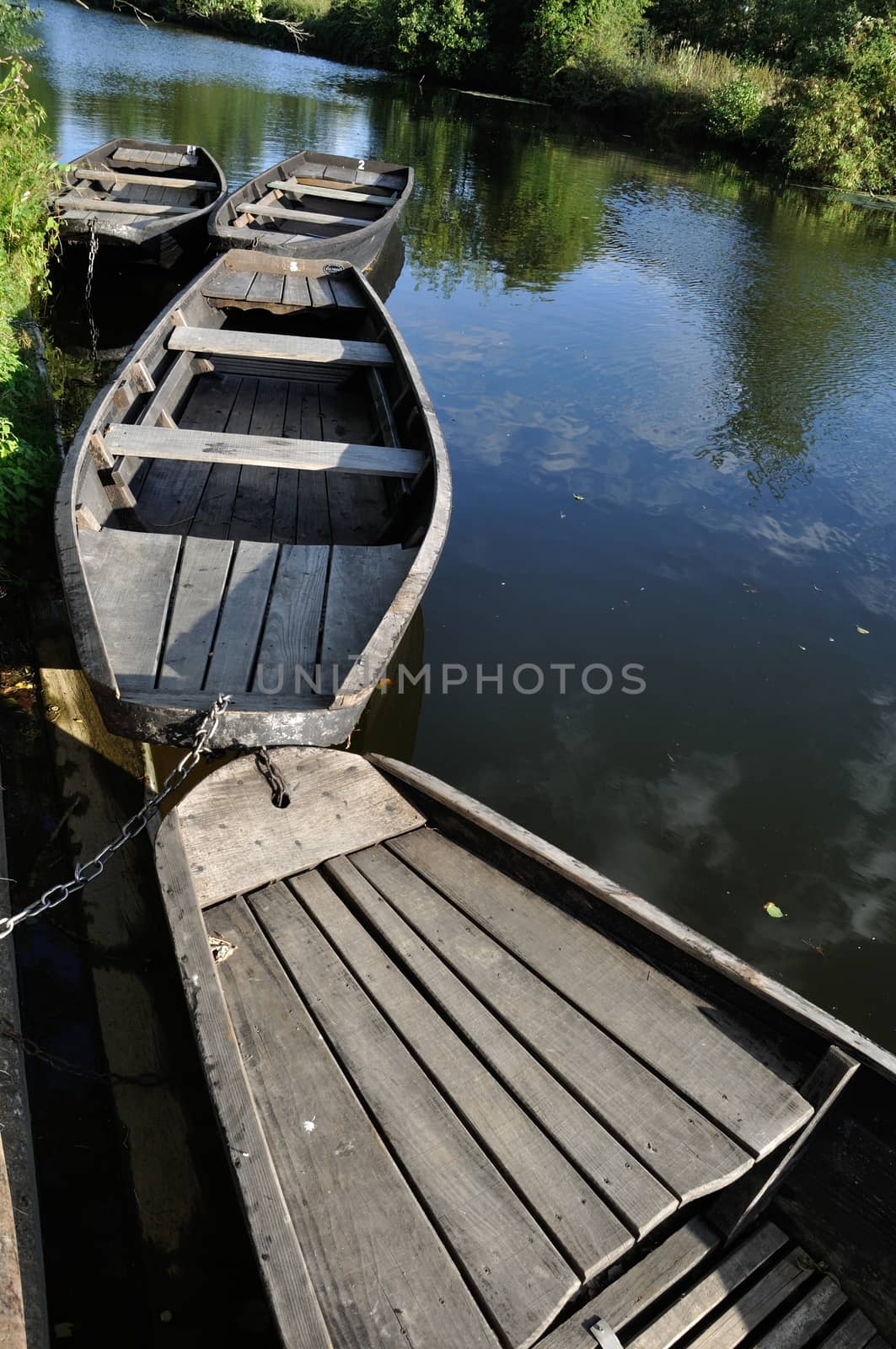 boat on a river